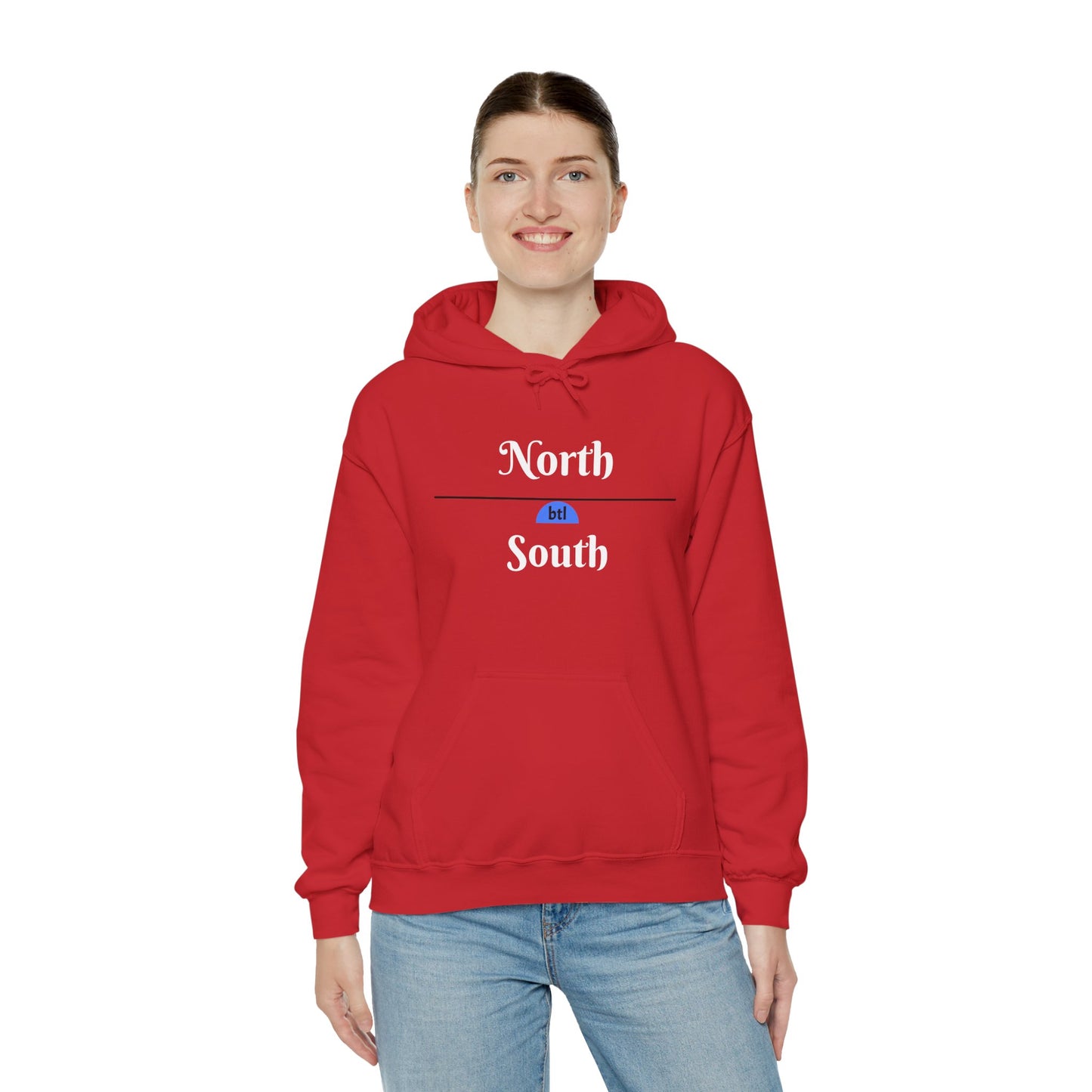 North/South Hooded Sweatshirt