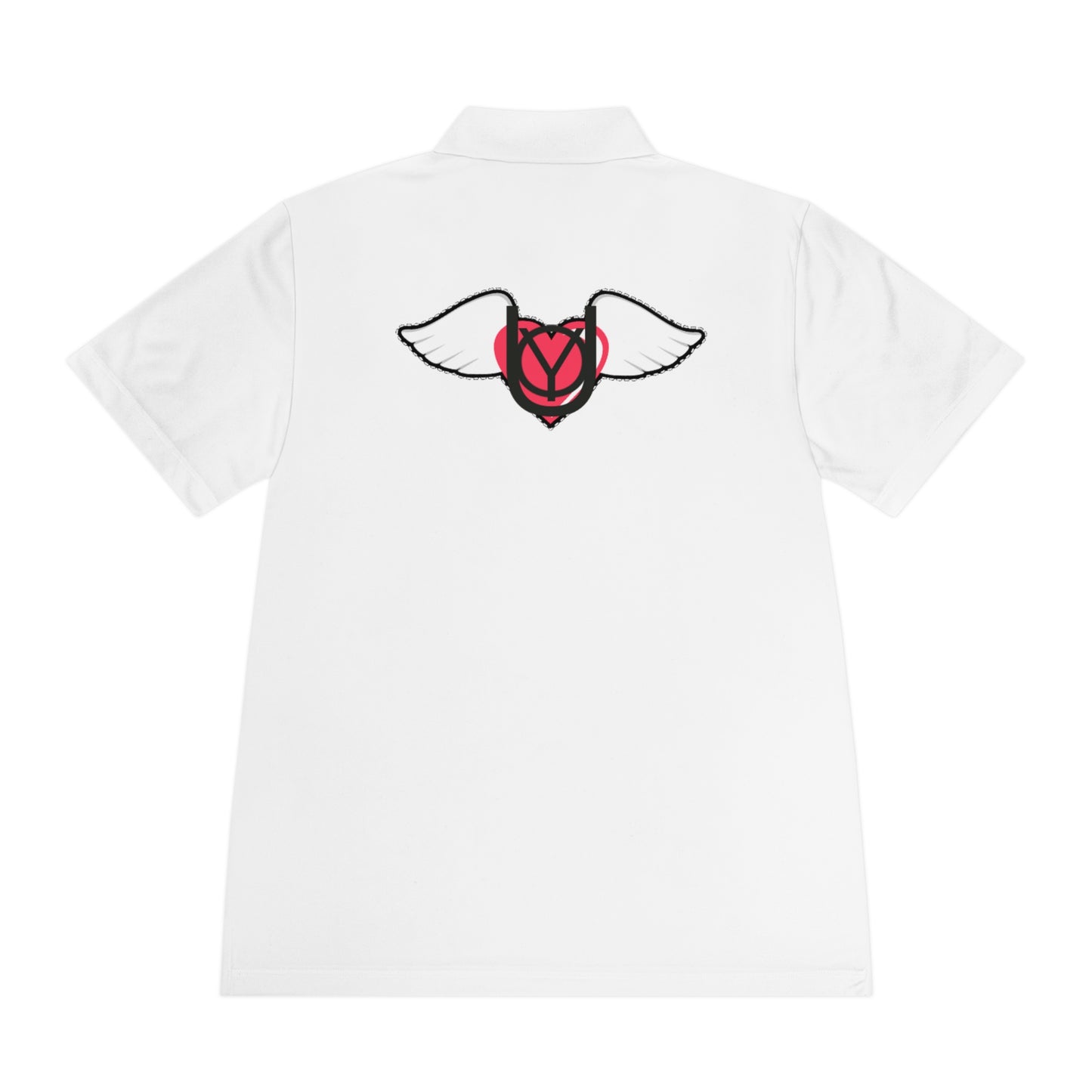 EMbrace The You Men's Sport Polo Shirt (Logo)