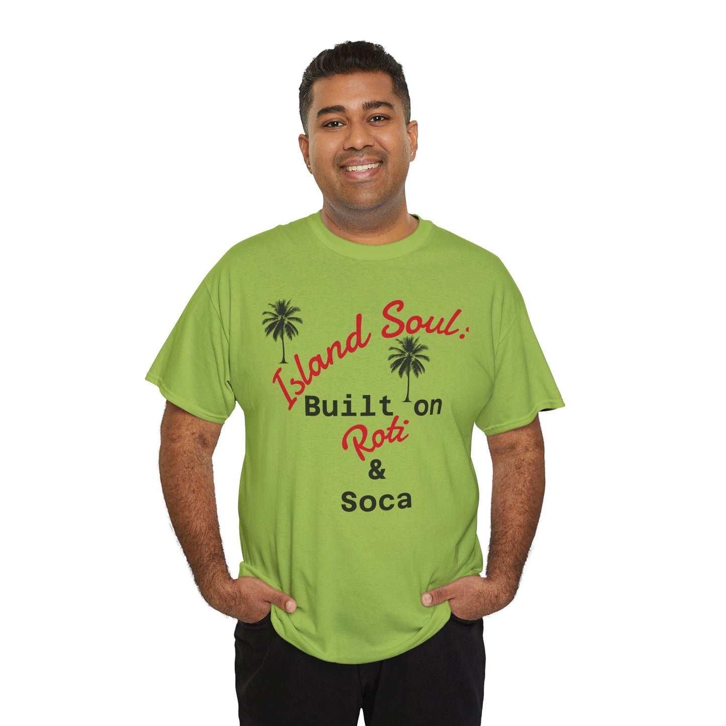 Island Soul Unisex Tee - Built on Roti & Soca