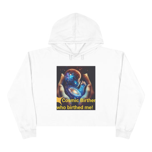 Cosmic Birther Hoodie | Creator Hands Graphic
