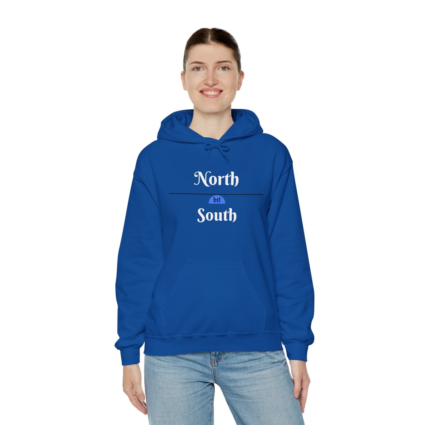 North/South Hooded Sweatshirt