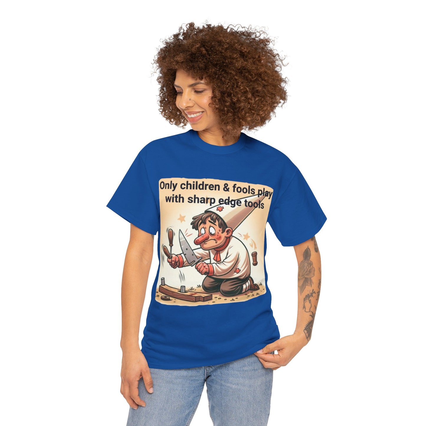 Fools & Sharp Tools Cotton Tee
