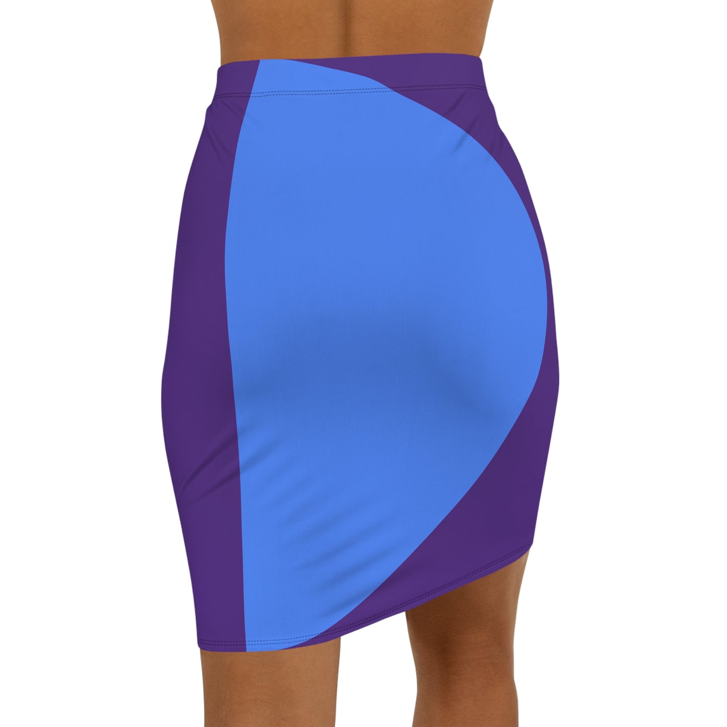 Chic Women's Mid-Waist Pencil Skirt PB