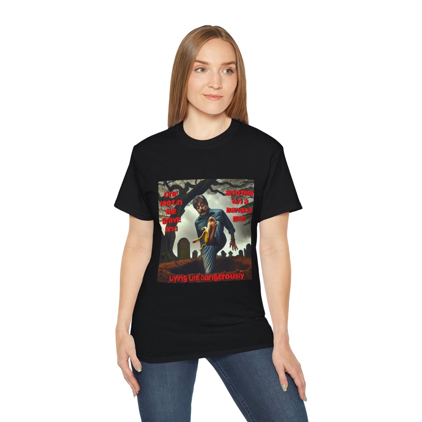 One Foot in the Grave Tee