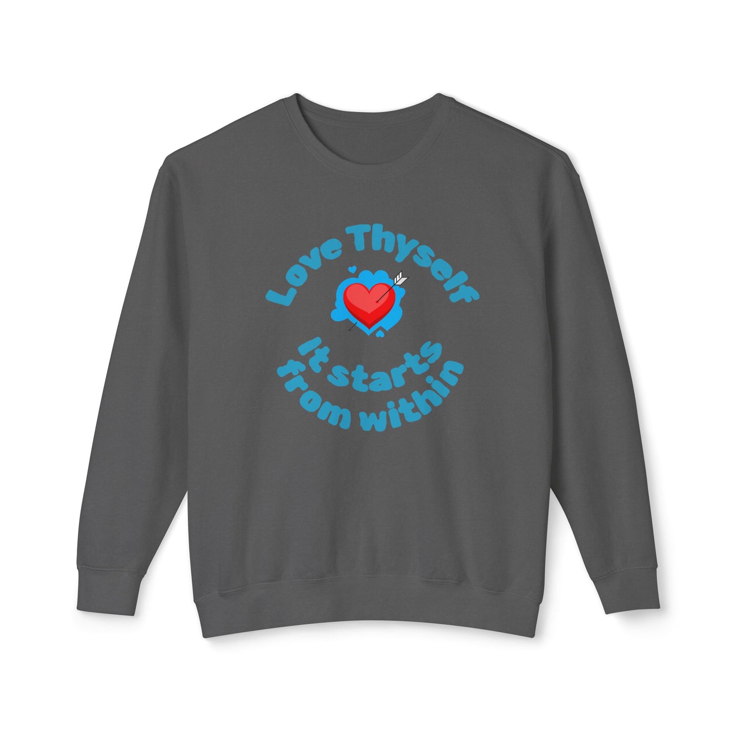 Love Thyself Unisex Lightweight Sweatshirt