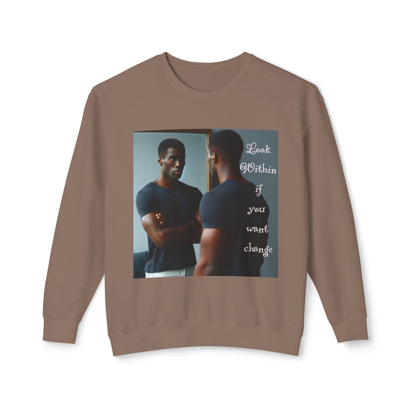 Look Within Unisex Crewneck Sweatshirt
