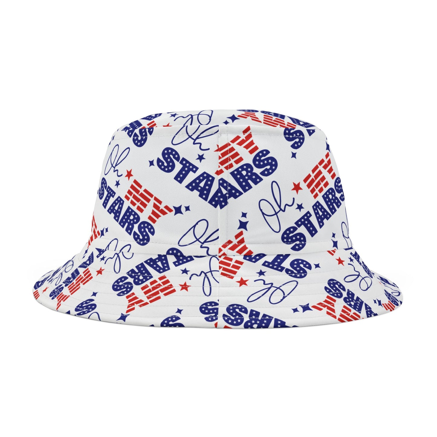 'Oh My Stars' Hat Lg Patterned Bucket