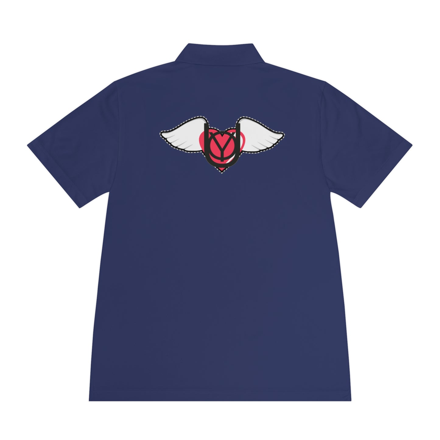 EMbrace The You Men's Sport Polo Shirt (Logo)