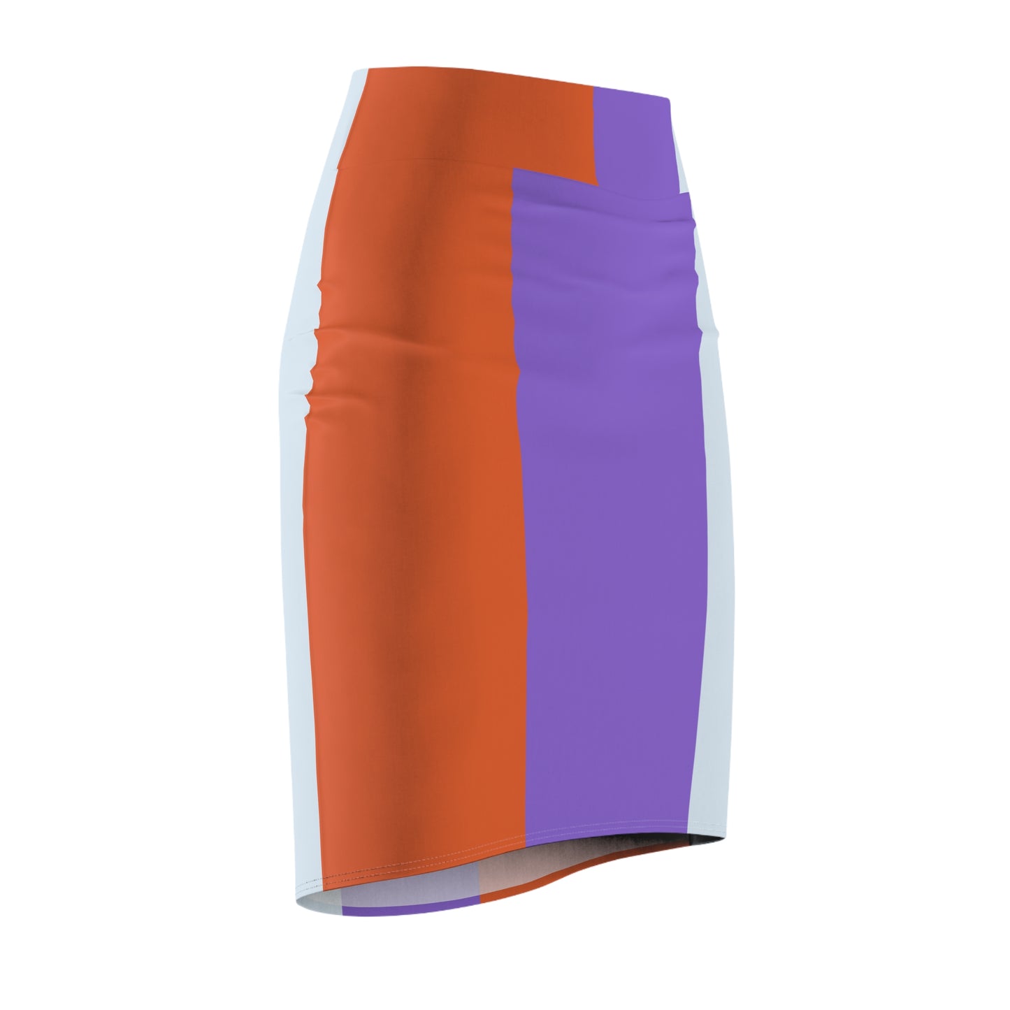 Color Block Women's Pencil Skirt OPB