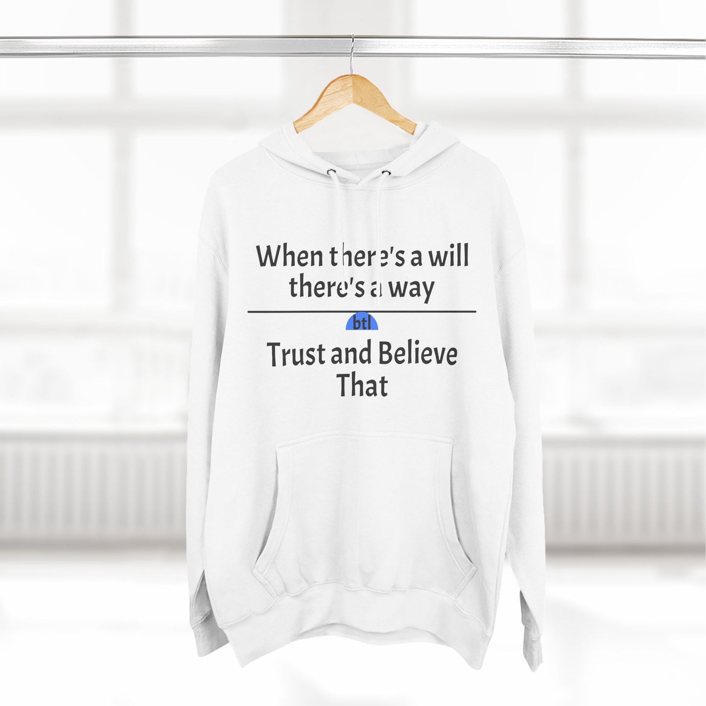 A Way Three-Panel Fleece Hoodie