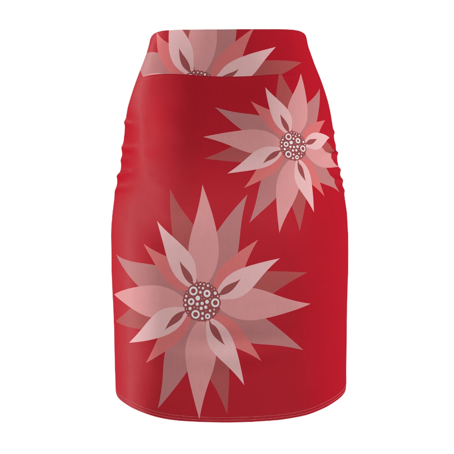 Floral Women's Pencil Skirt R