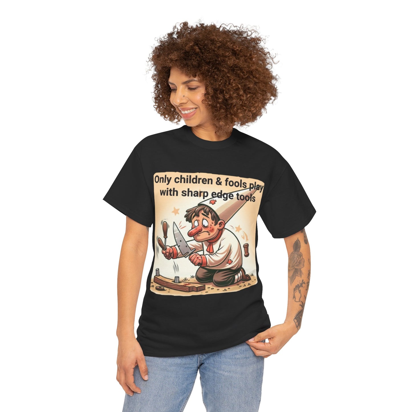 Fools & Sharp Tools Cotton Tee