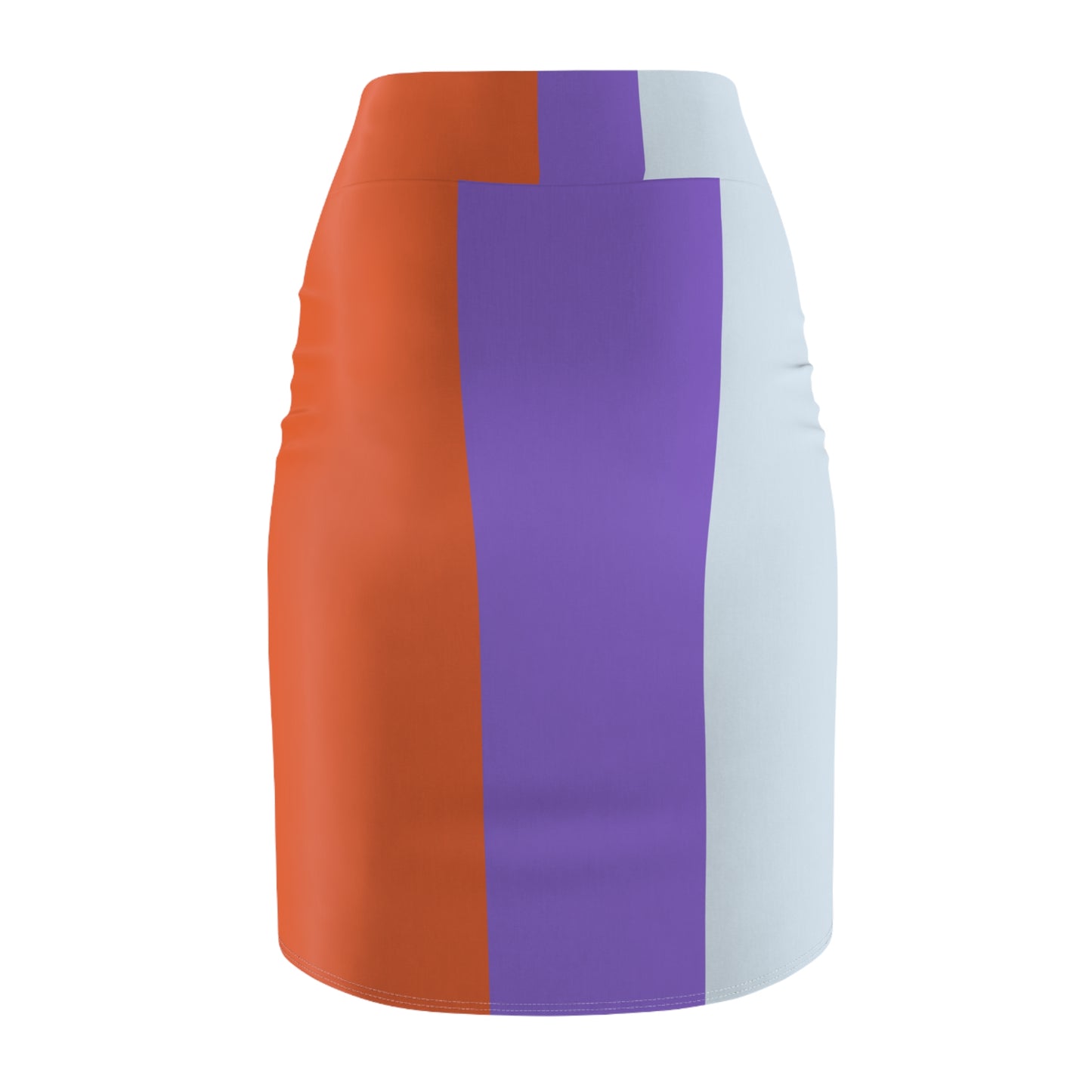 Color Block Women's Pencil Skirt OPB