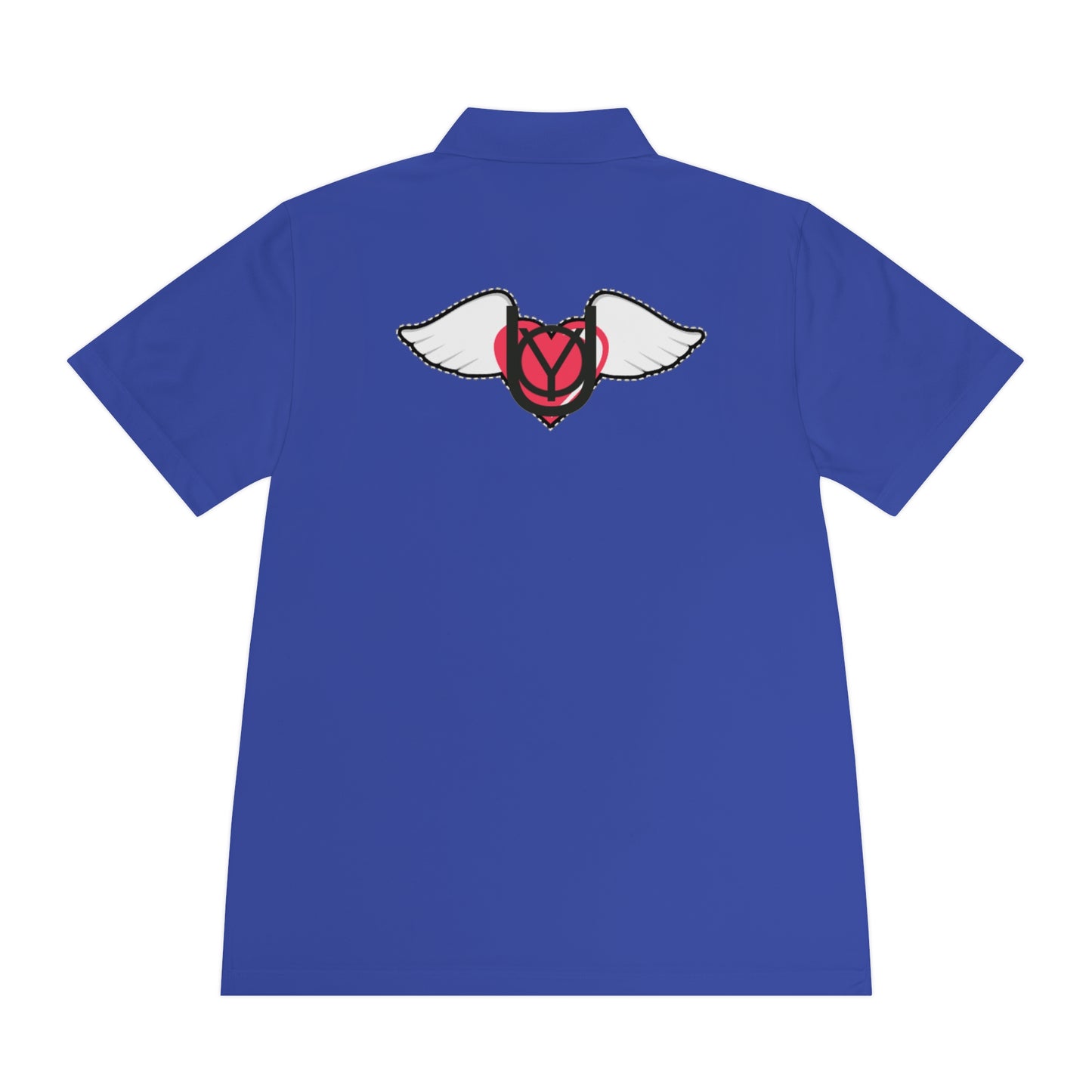 EMbrace The You Men's Sport Polo Shirt (Logo)