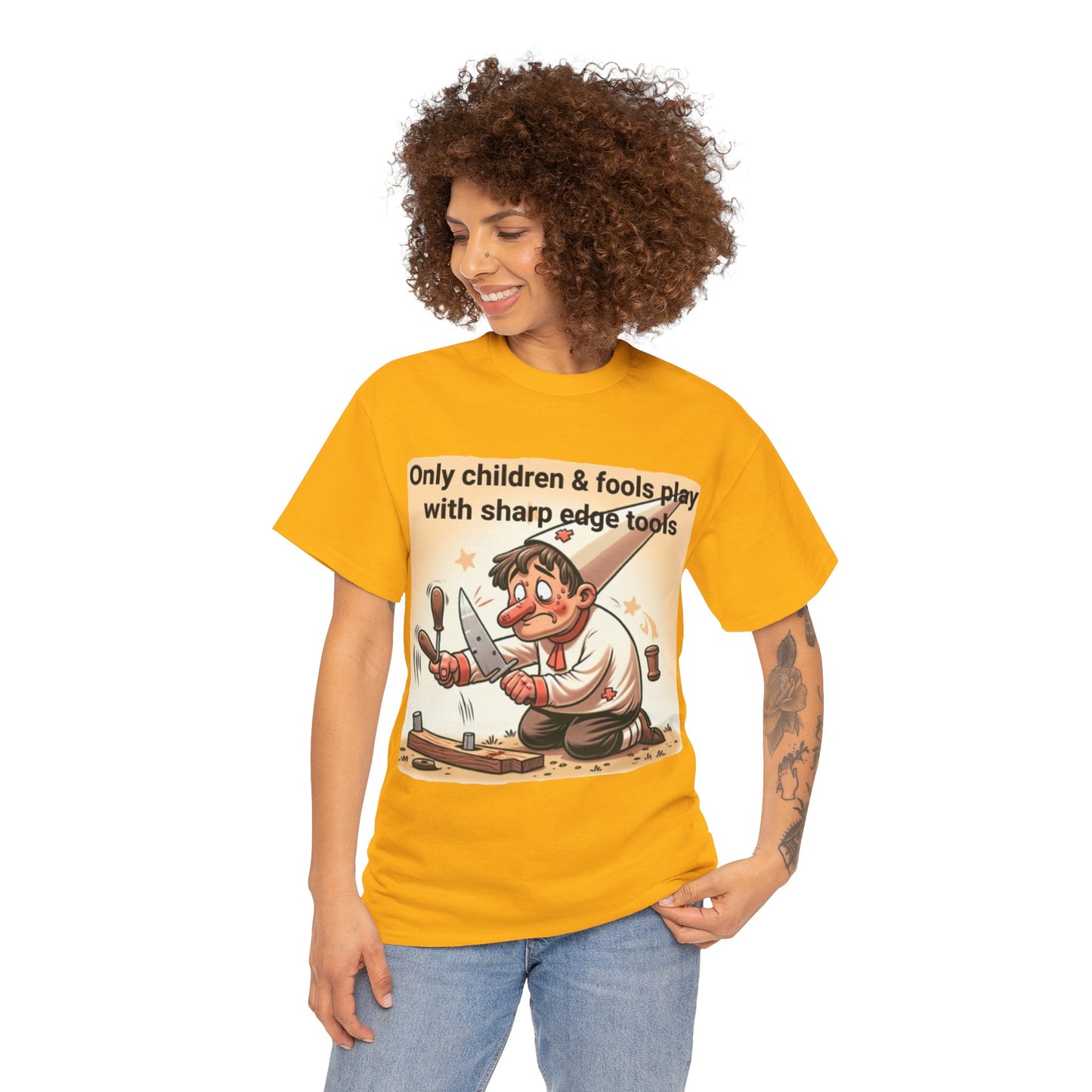 Fools & Sharp Tools Cotton Tee