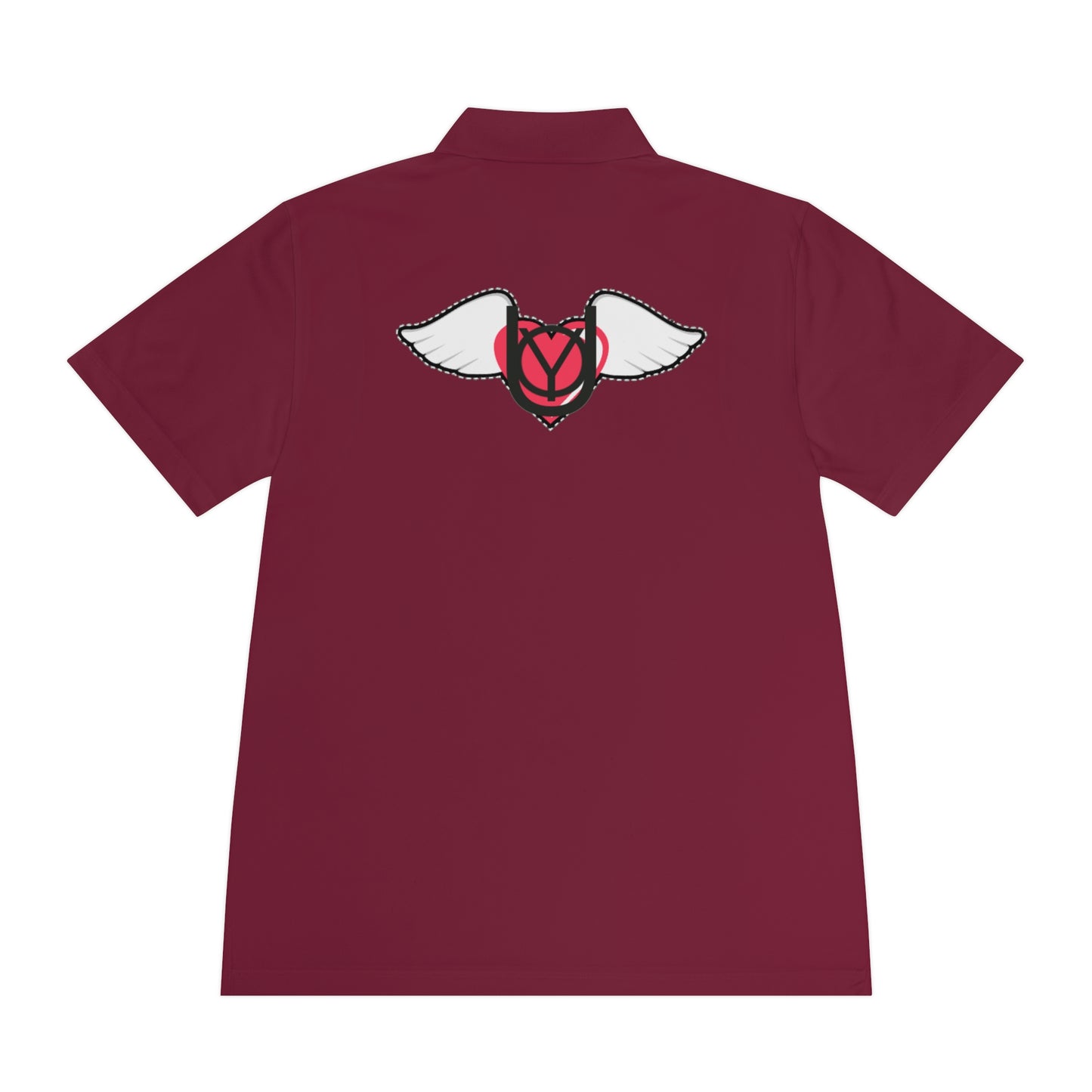 EMbrace The You Men's Sport Polo Shirt (Logo)