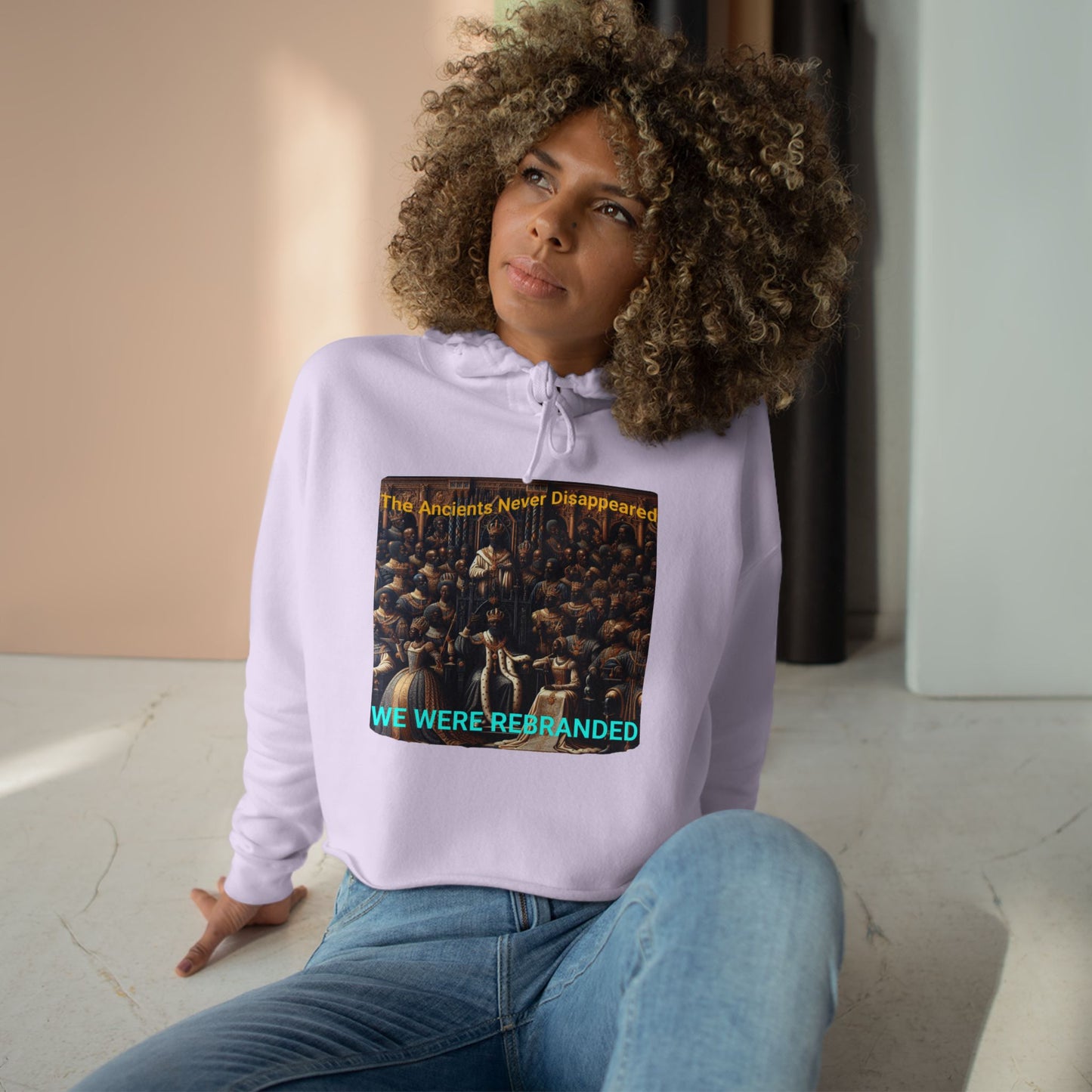 We Were Rebranded Crop Hoodie