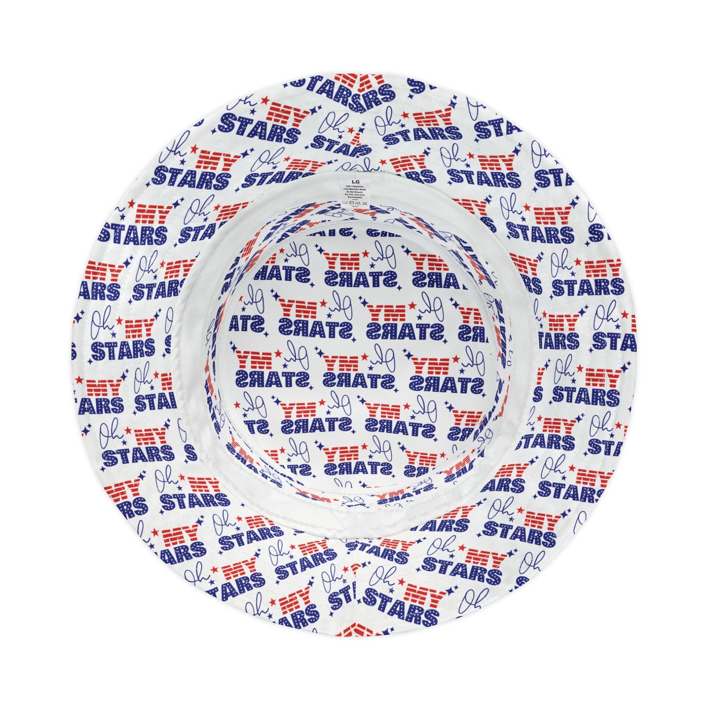 'Oh My Stars' Hat Mini Patterned Bucket