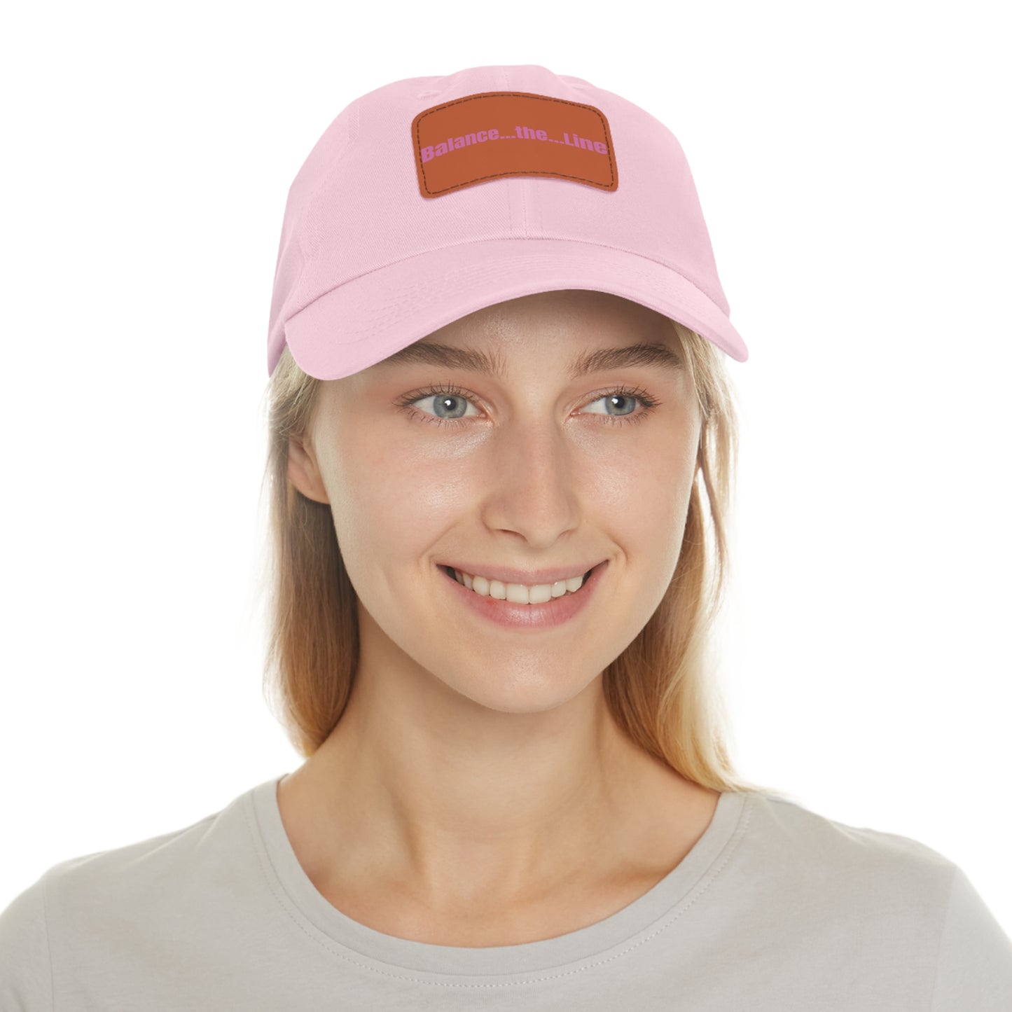 Balance the Line Dad Hat Leather Patch (RP)