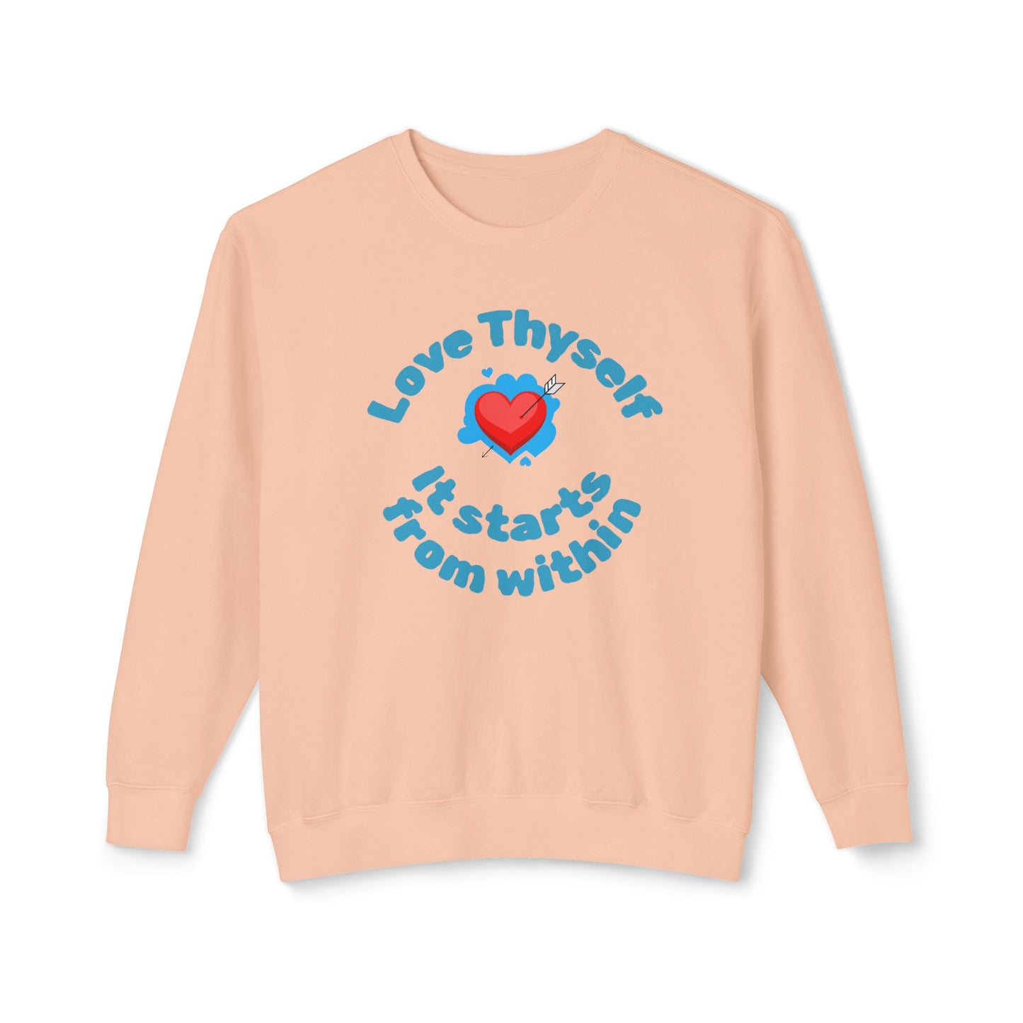 Love Thyself Unisex Lightweight Sweatshirt