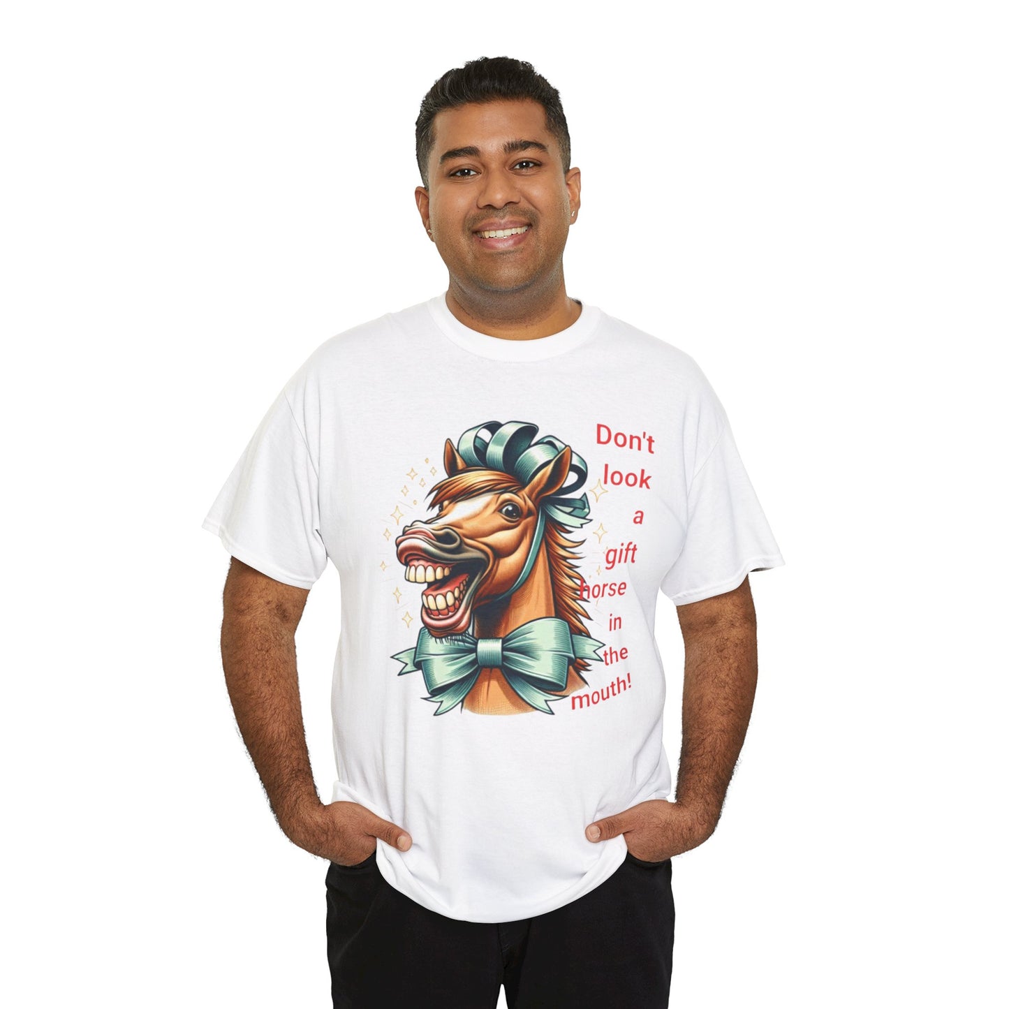 Gift Horse Cotton Tee