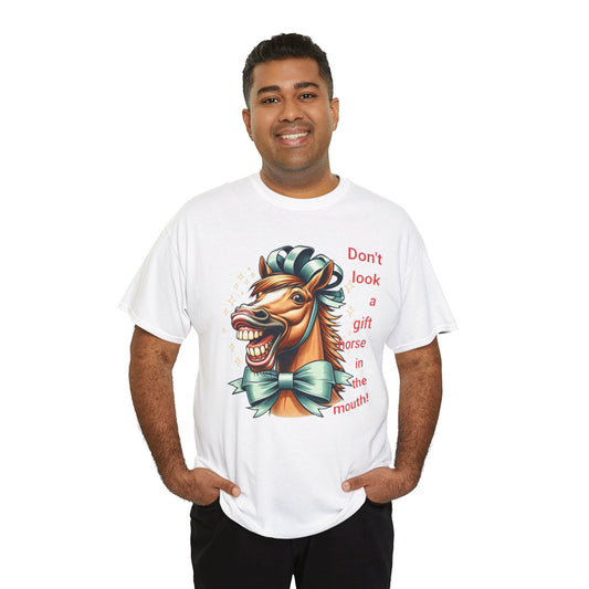 Gift Horse Cotton Tee