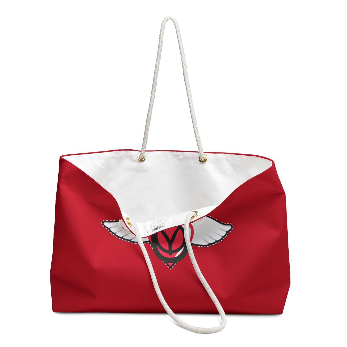 Embrace the You (Logo) Weekender Bag Red