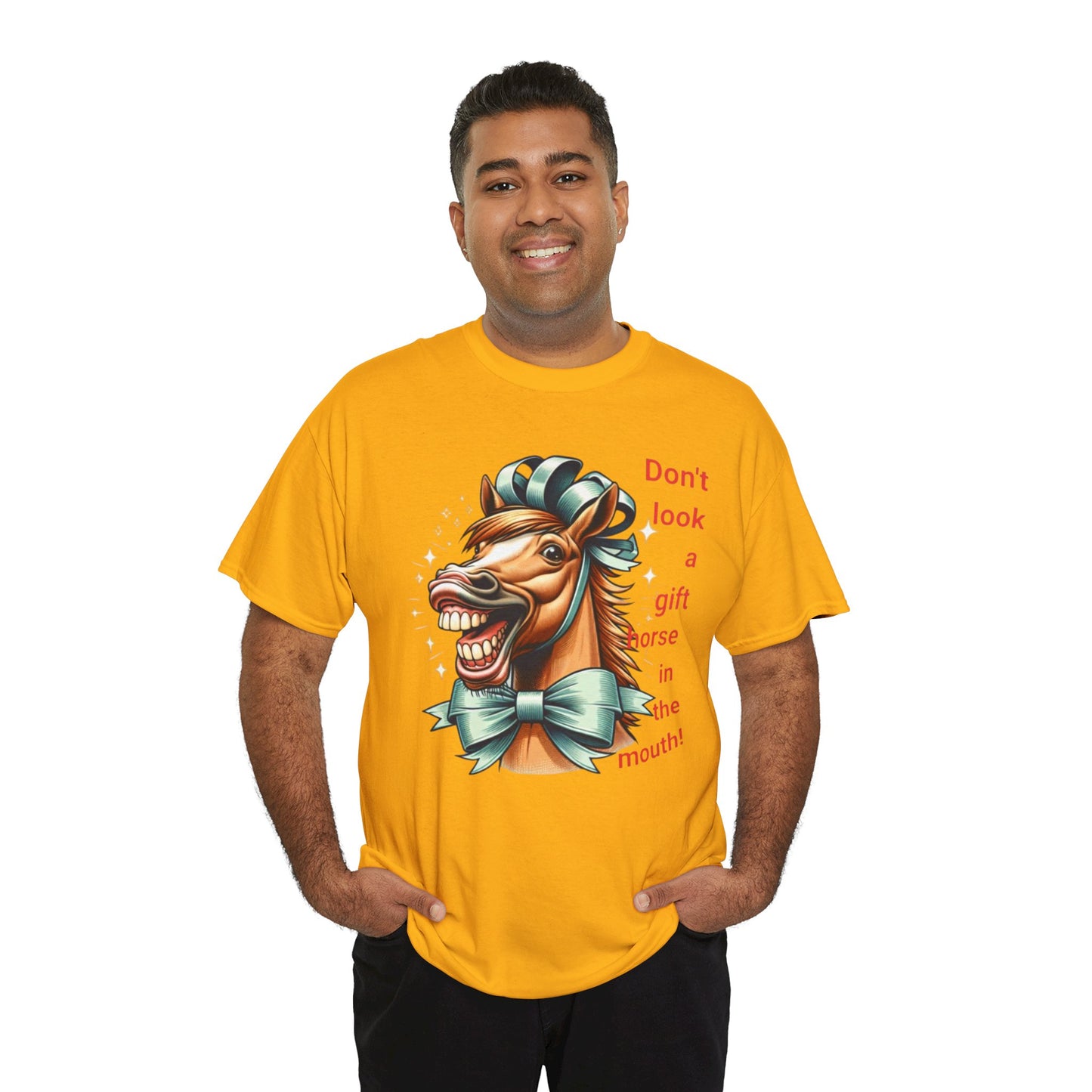 Gift Horse Cotton Tee