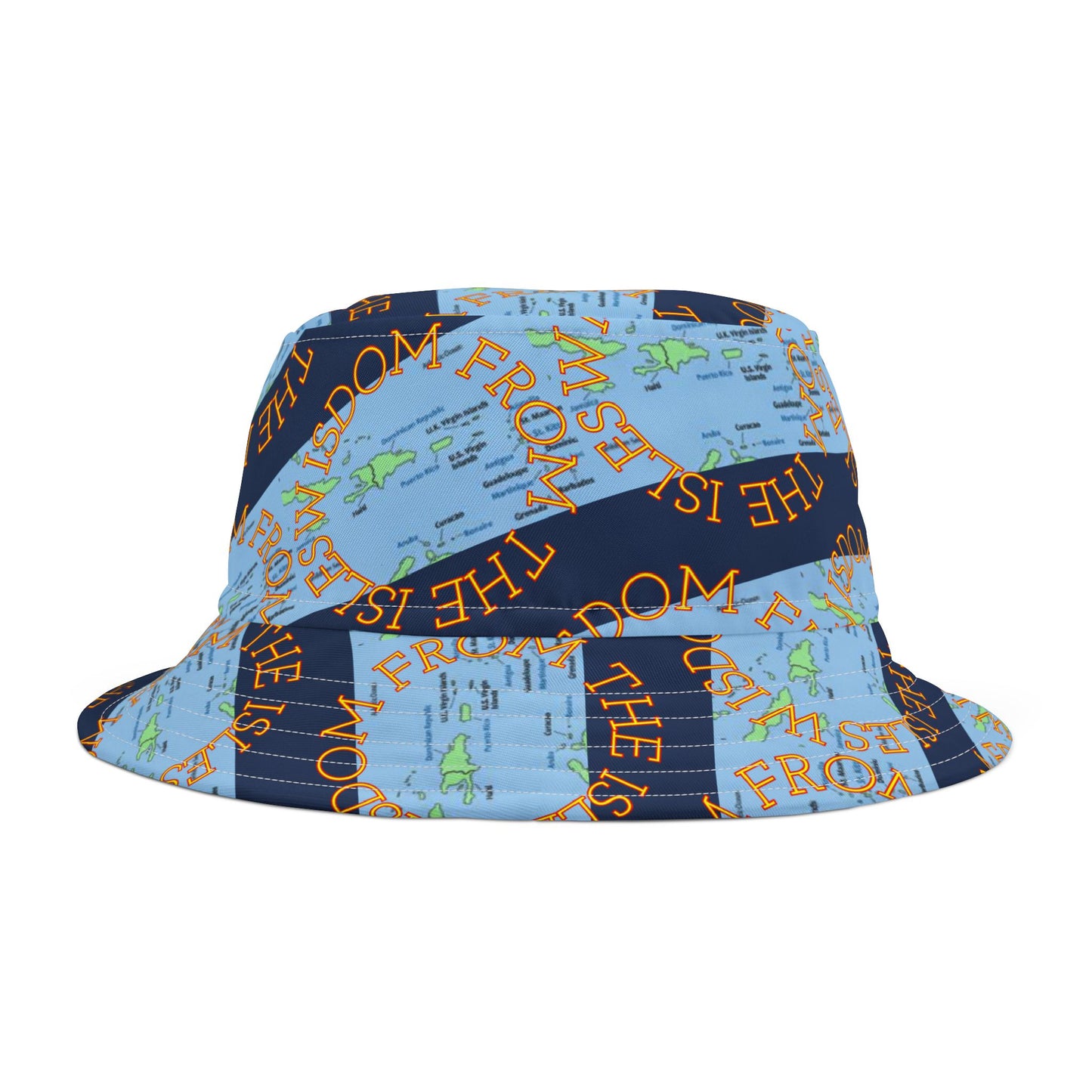WFTI Lg Patterned Bucket Hat