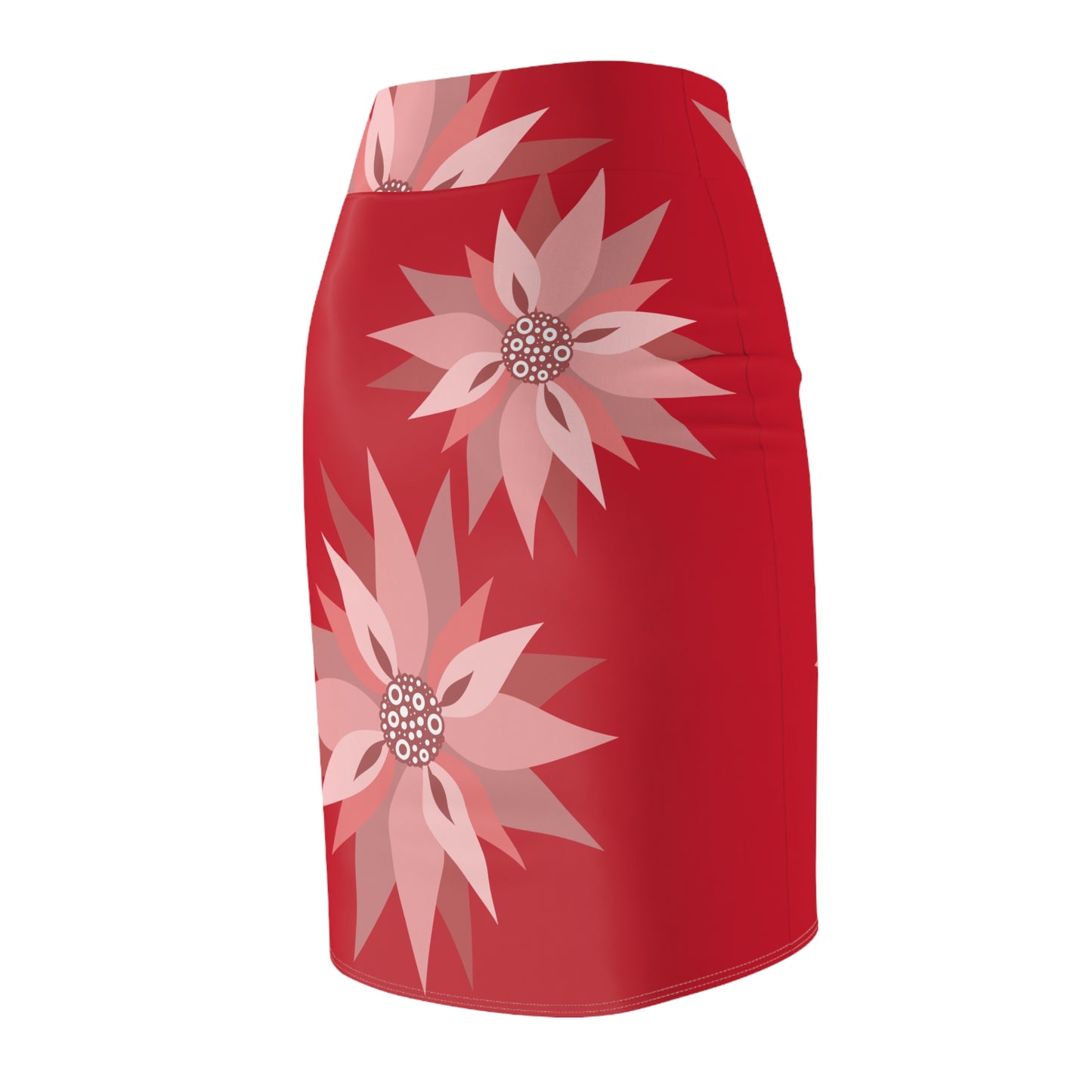 Floral Women's Pencil Skirt R