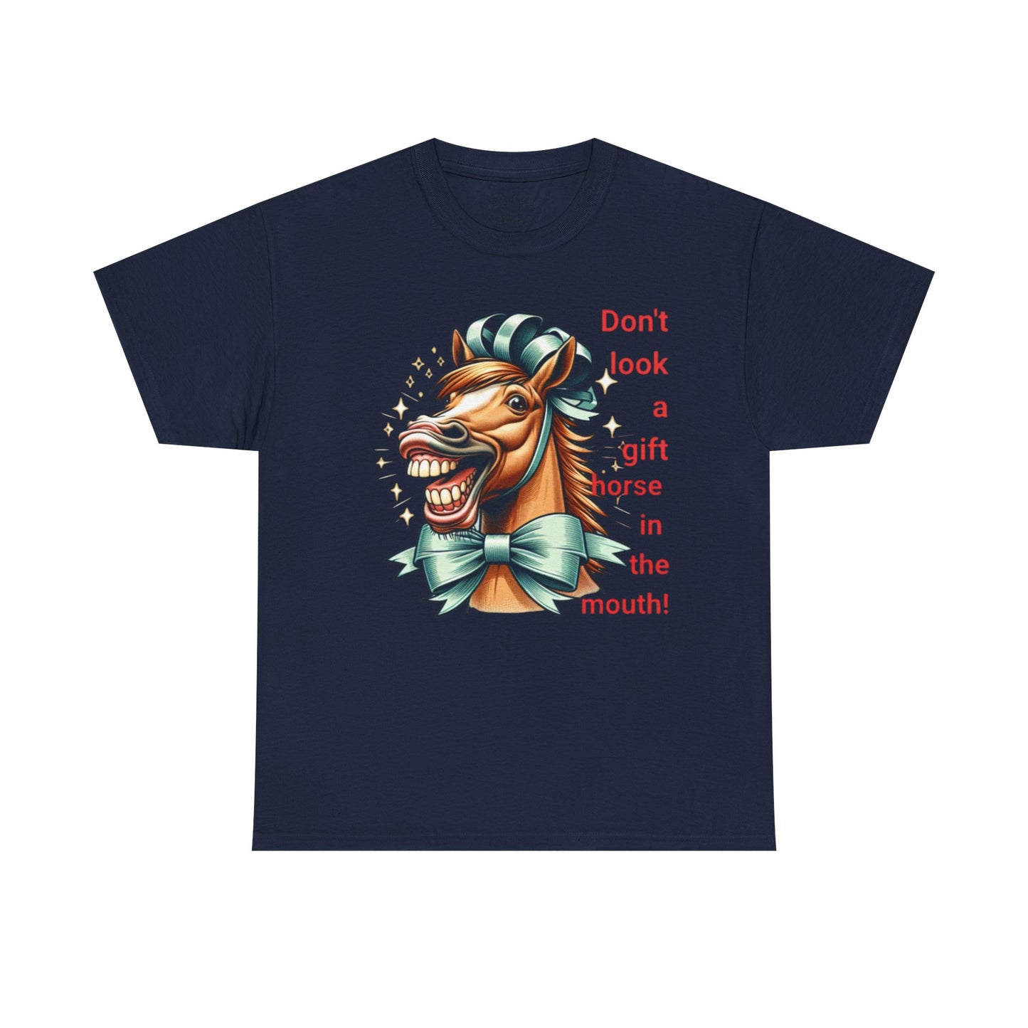 Gift Horse Cotton Tee