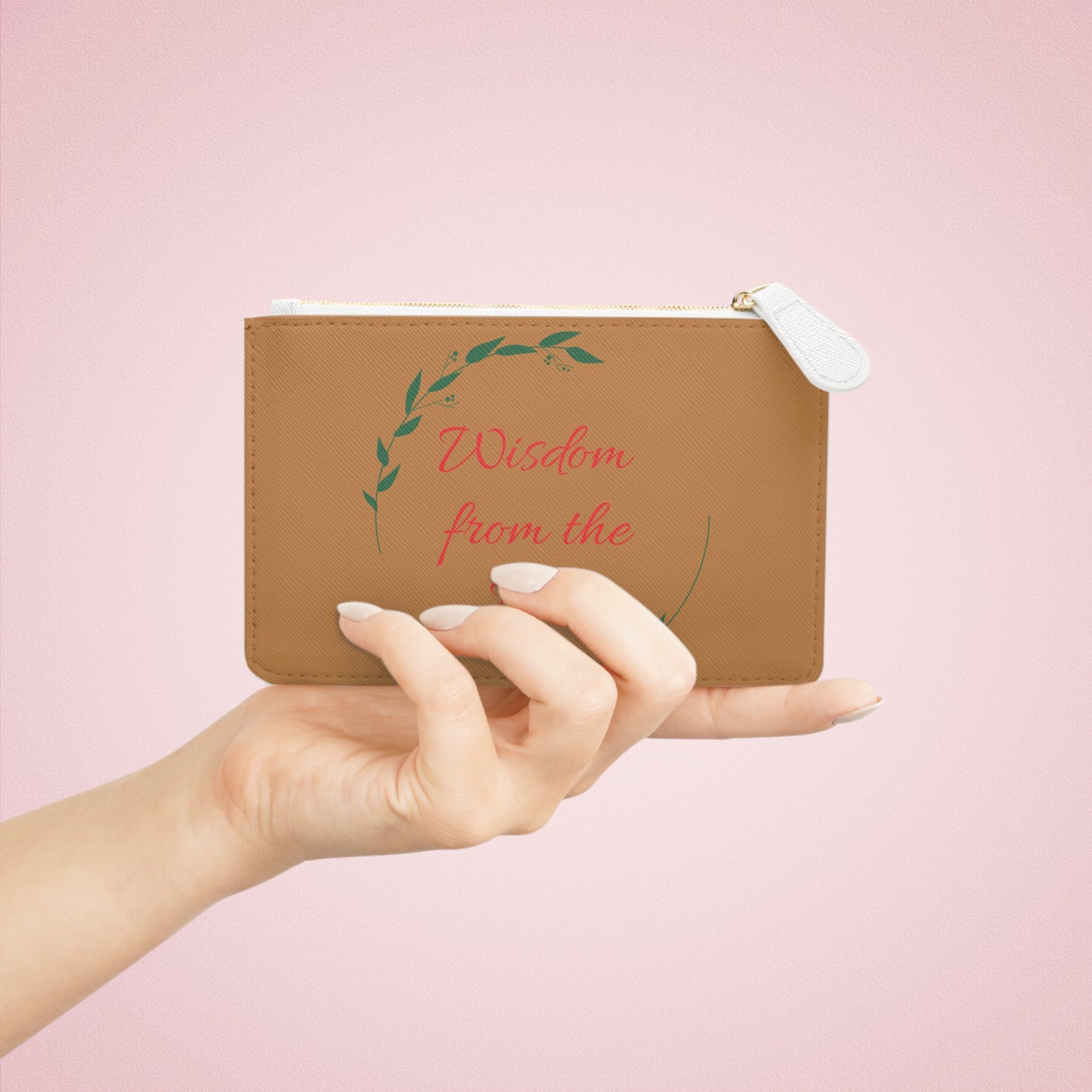 Wisdom FTI Mini Clutch Bag (Tan)