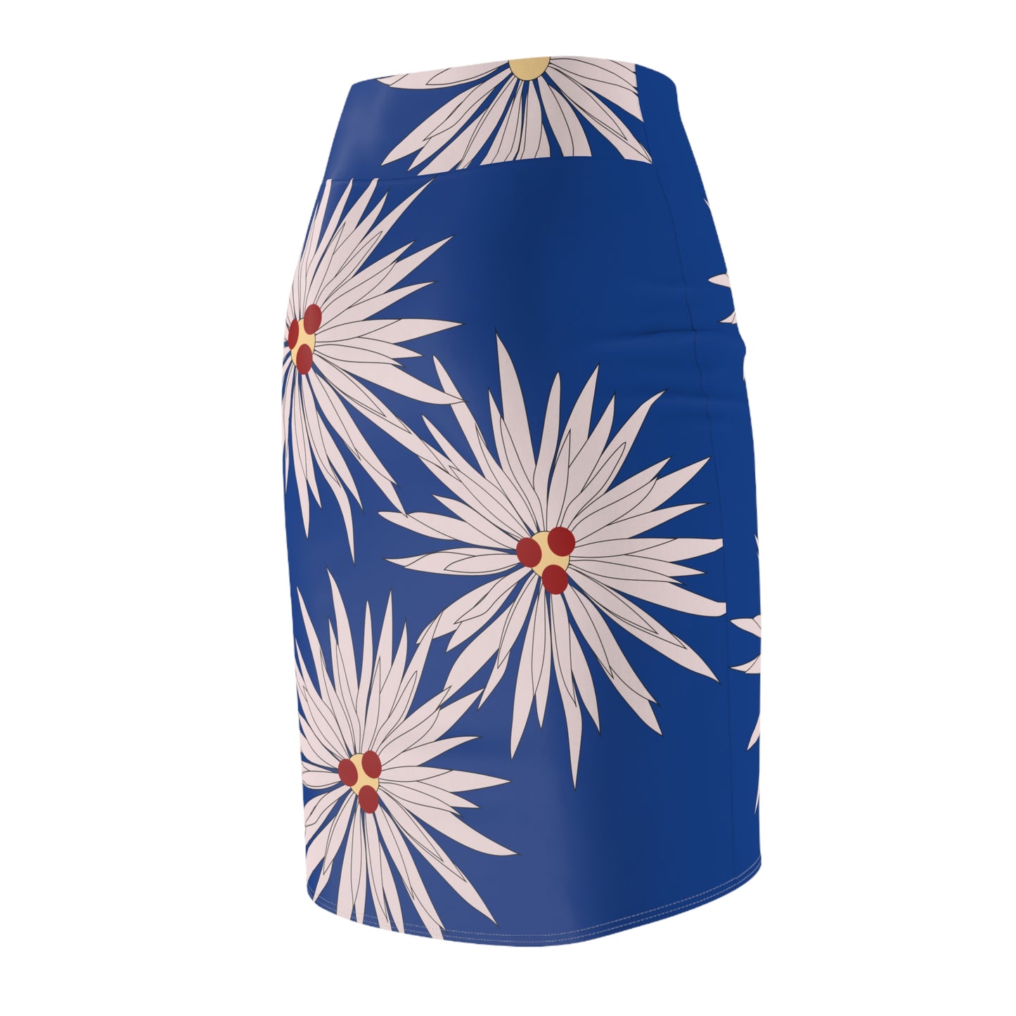 Floral Print Women's Pencil Skirt B