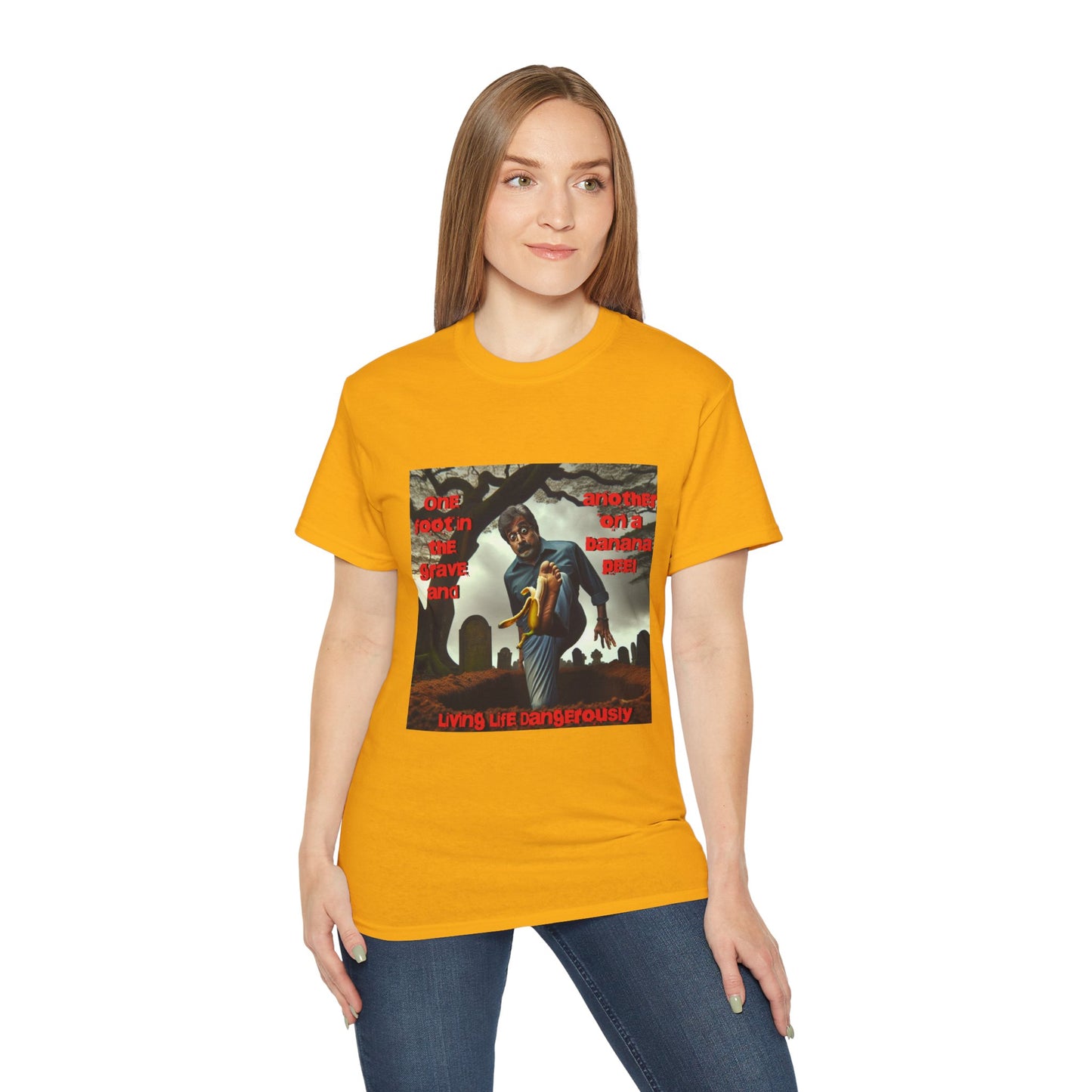 One Foot in the Grave Tee