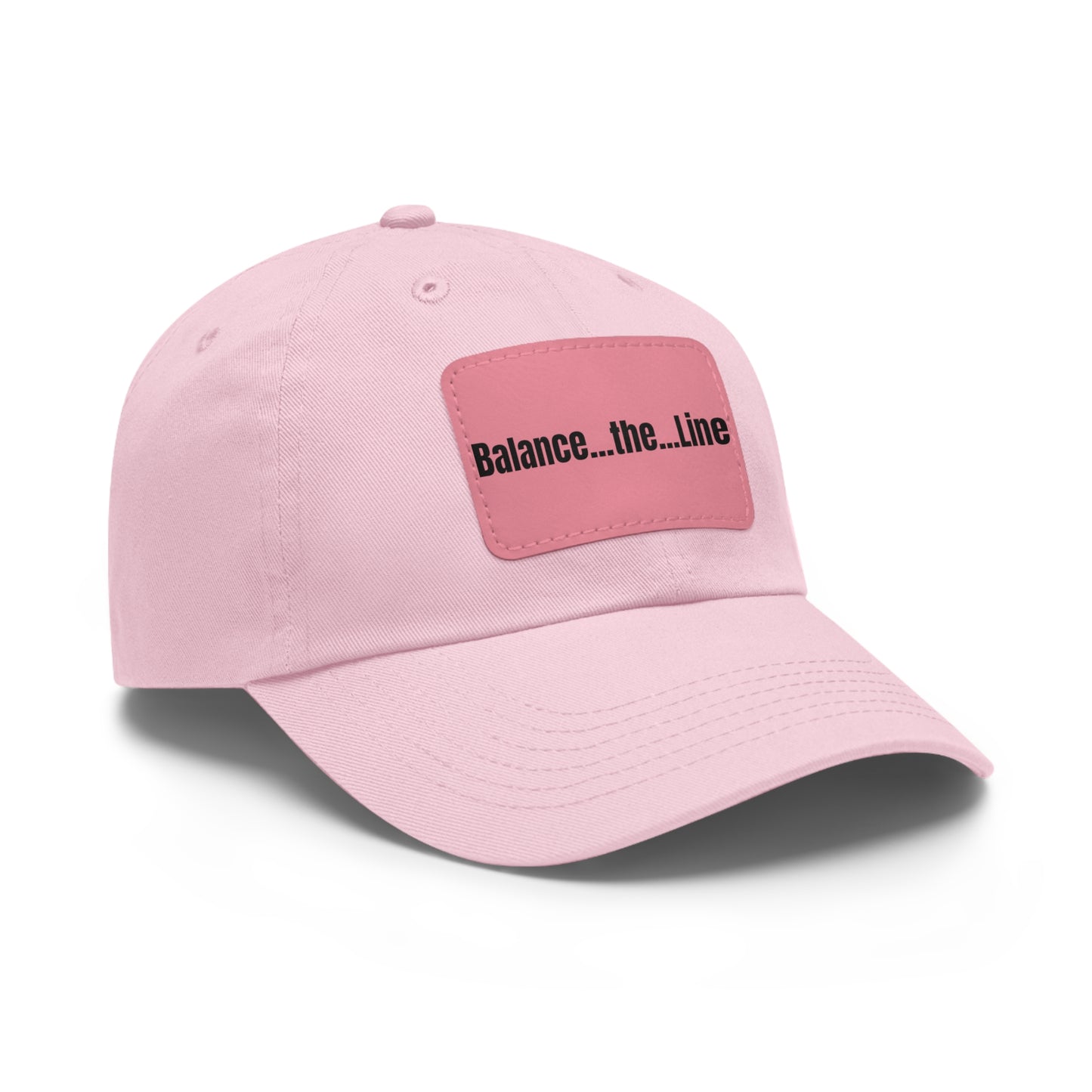 Balance the Line Dad Hat Leather Patch (RP)
