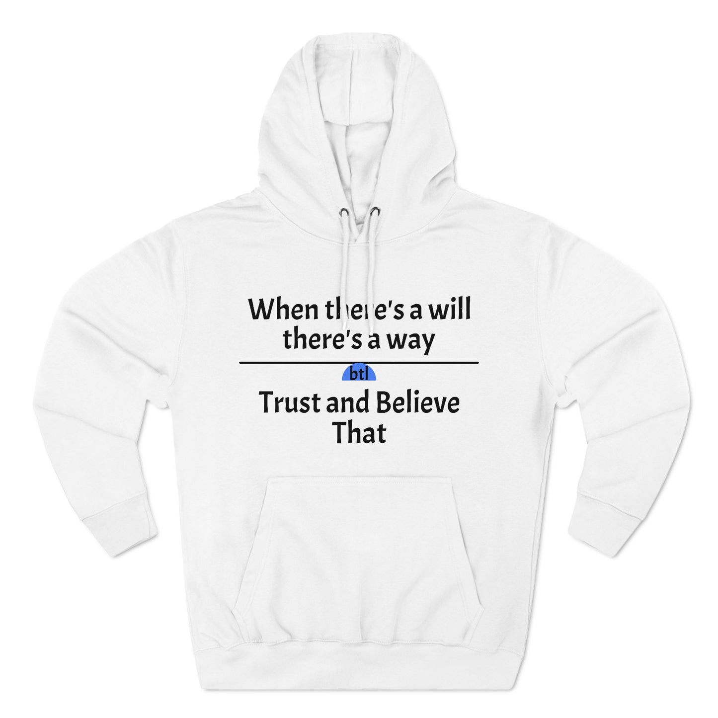 A Way Three-Panel Fleece Hoodie