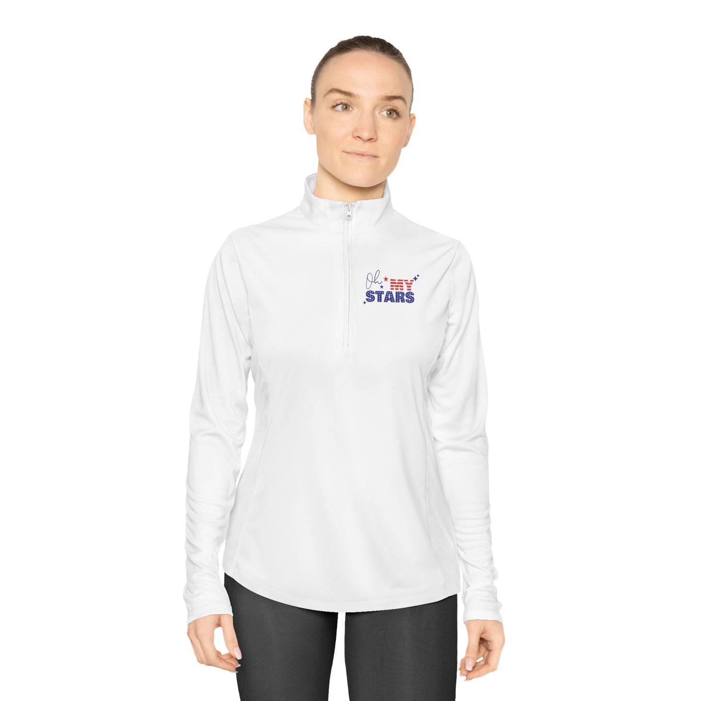 'Oh! My Stars' Quarter-Zip Pullover
