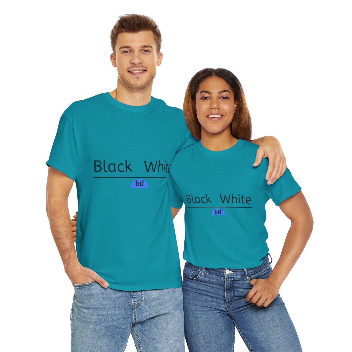 Black/White Unisex Tee