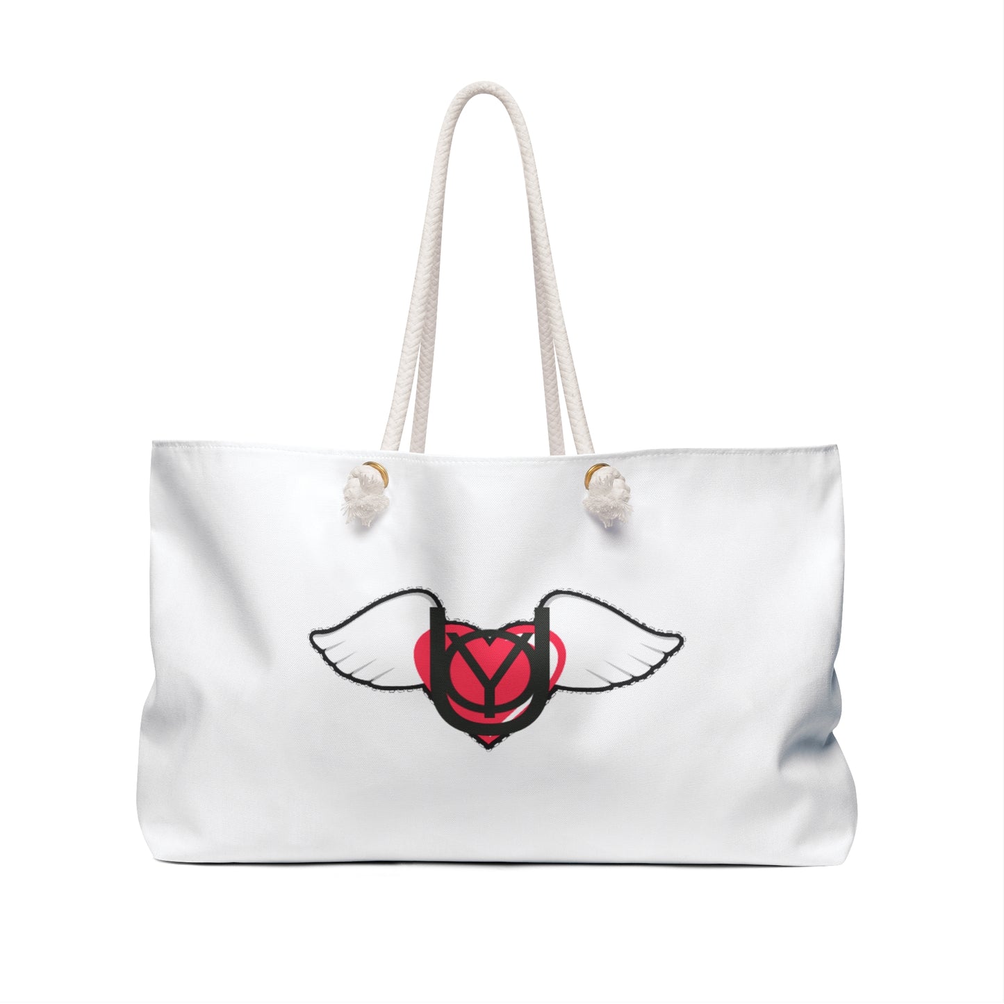Embrace the You (Logo) Weekender Bag White