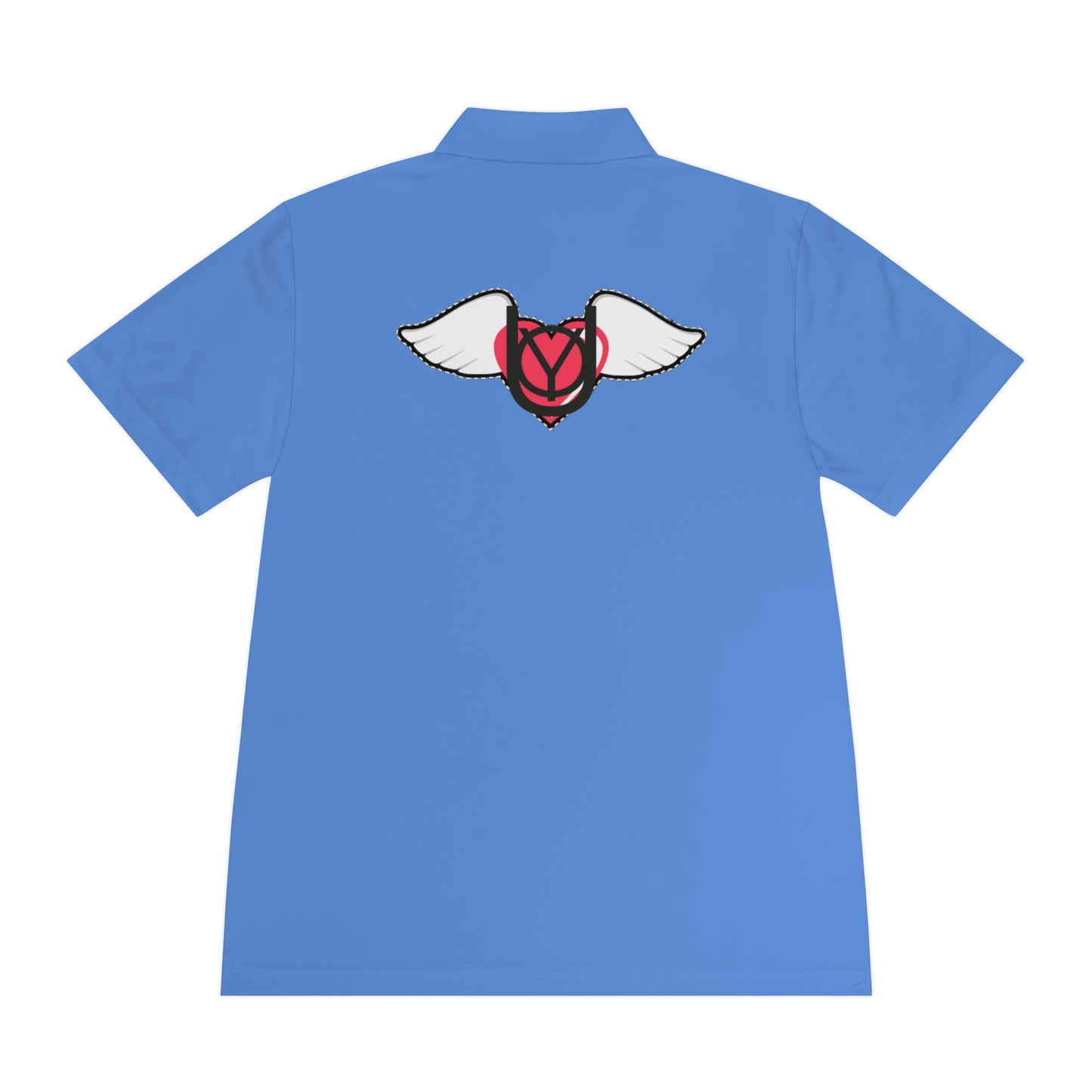 EMbrace The You Men's Sport Polo Shirt (Logo)
