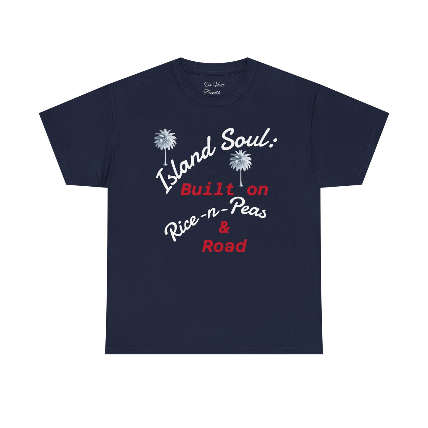 Island Soul Unisex Tee - Built on Rice-n-Peas & Road