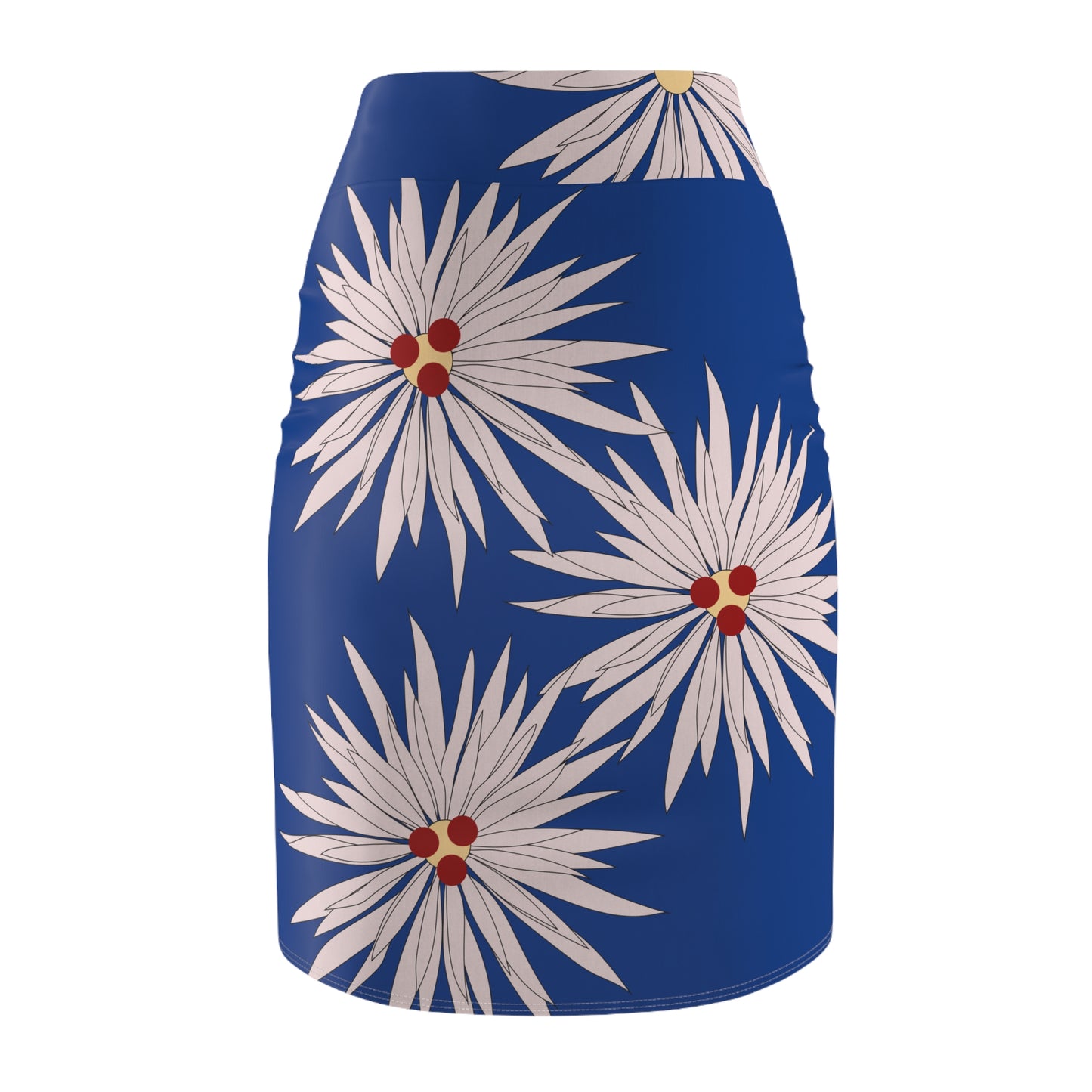 Floral Print Women's Pencil Skirt B