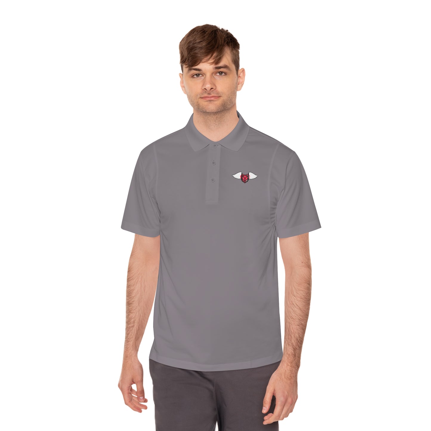 EMbrace The You Men's Sport Polo Shirt (Plain)
