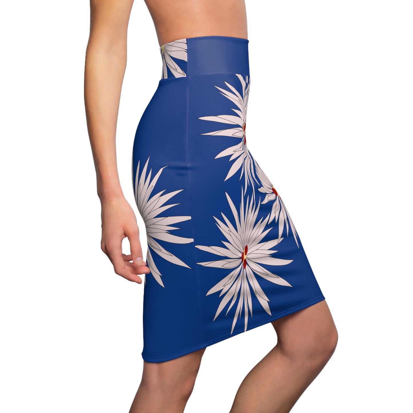 Floral Print Women's Pencil Skirt B