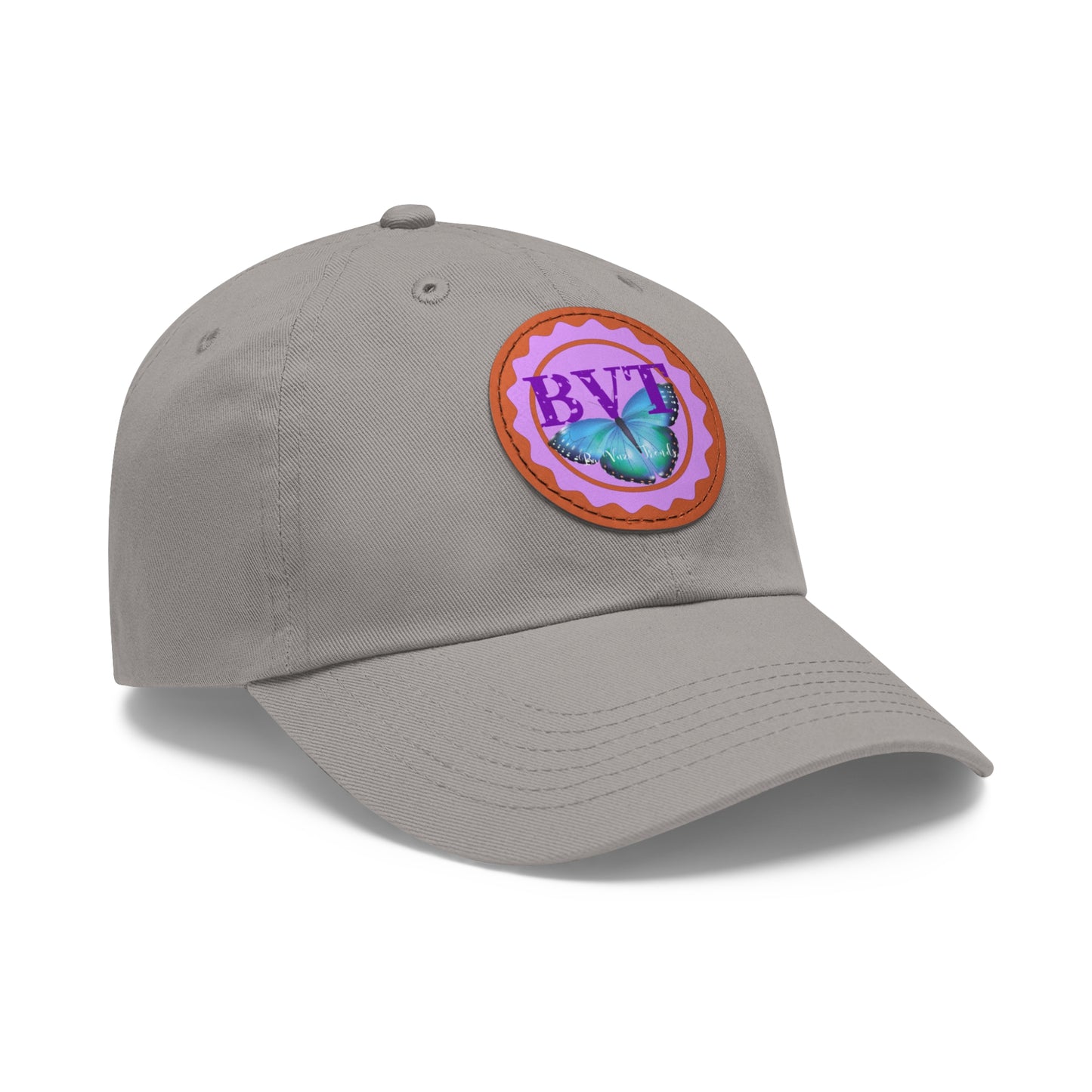 Ba Vuzi Trends Hat Leather Patch (Rd)