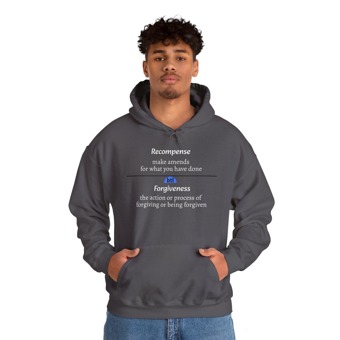 Recompense/Forgive Hooded Sweatshirt