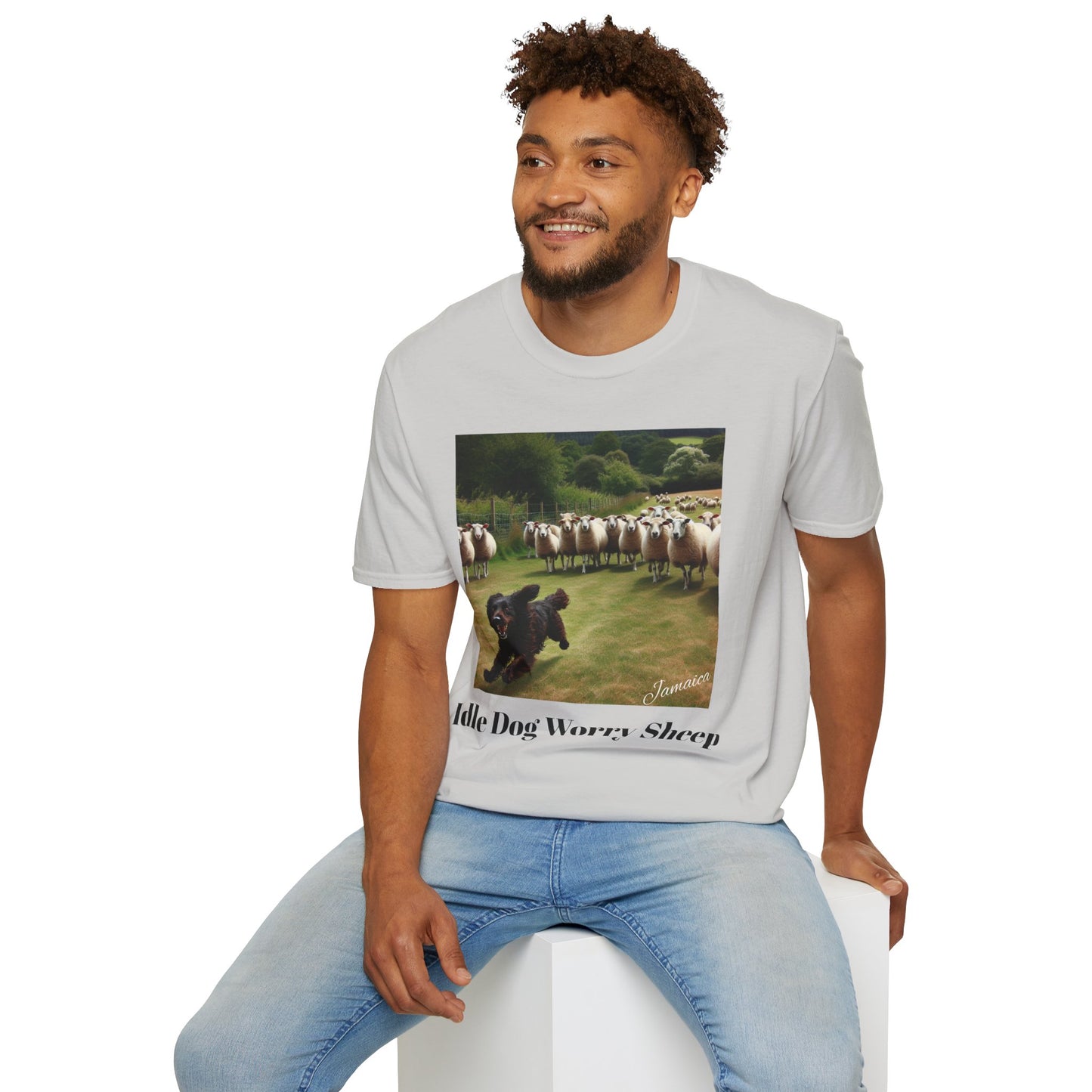 Idle Dog Softstyle T-Shirt