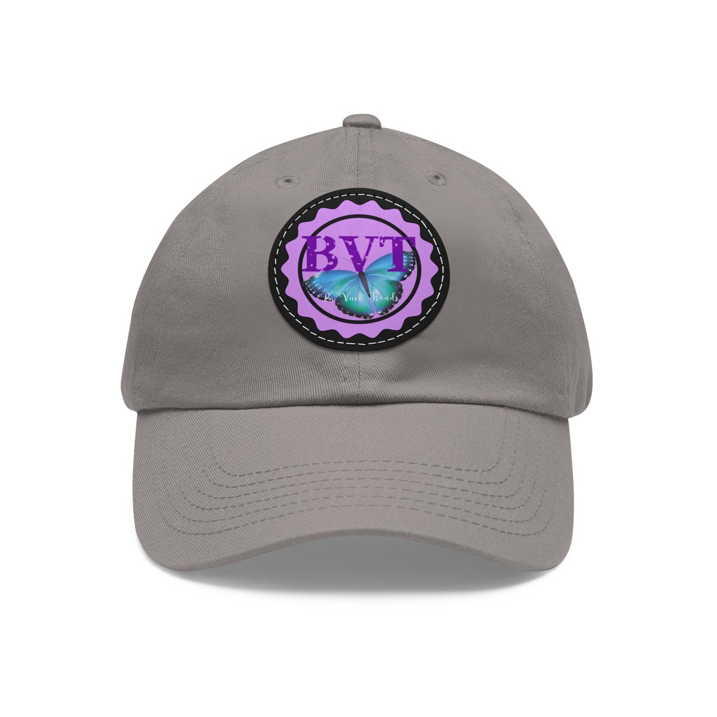 Ba Vuzi Trends Hat Leather Patch (Rd)