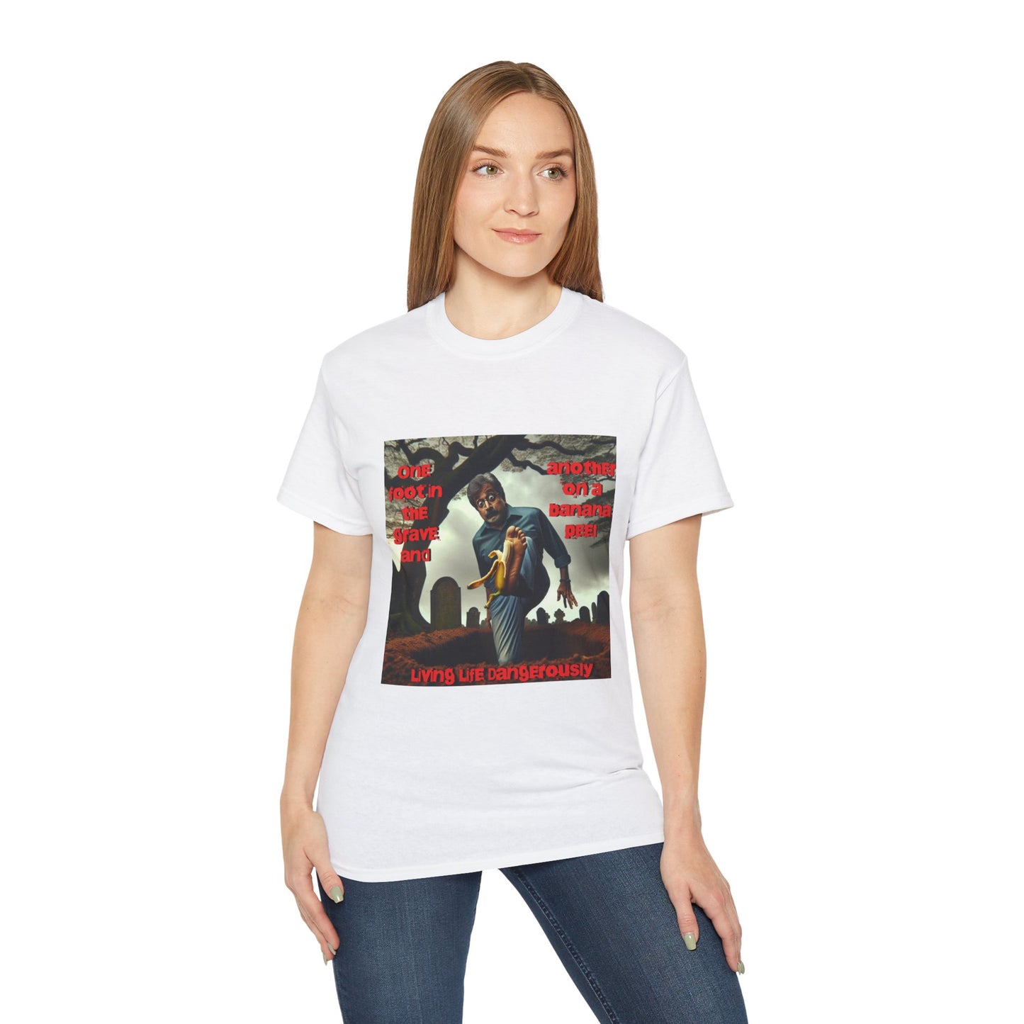 One Foot in the Grave Tee