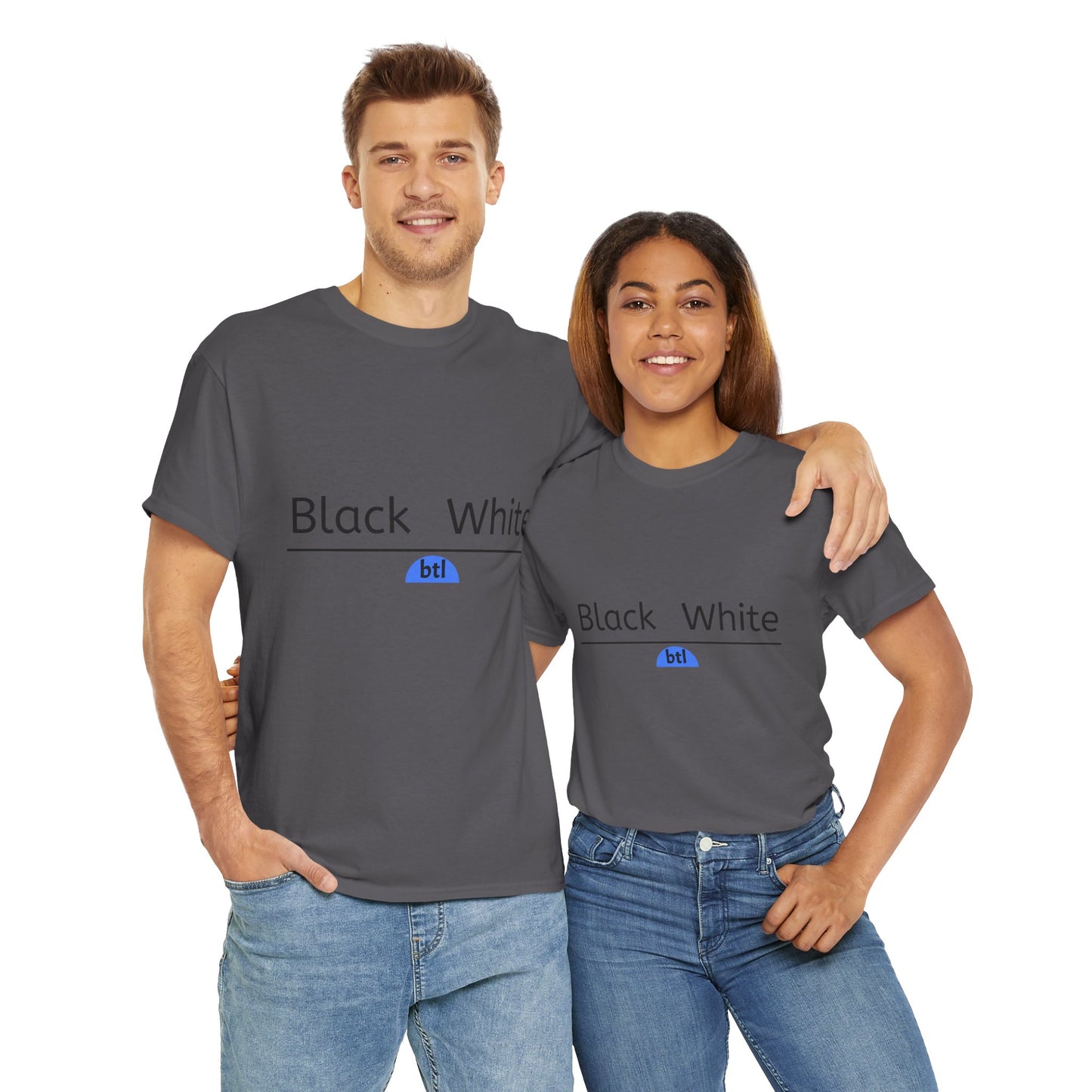 Black/White Unisex Tee